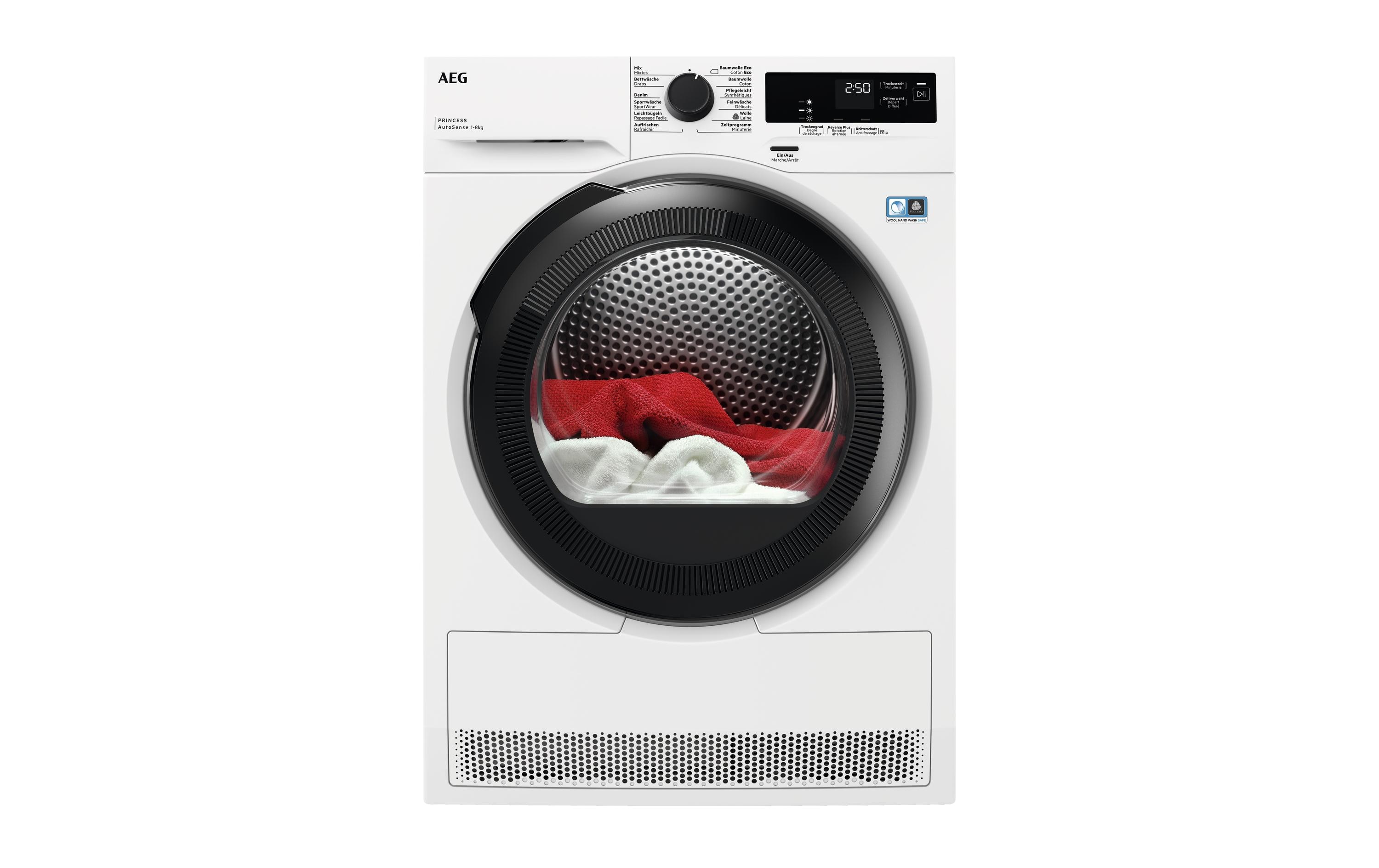 AEG by Electrolux Wäschetrockner THE8310 Links/Wechselbar AEG by Electrolux Wäschetrockner THE8310 Links/Wechselbar