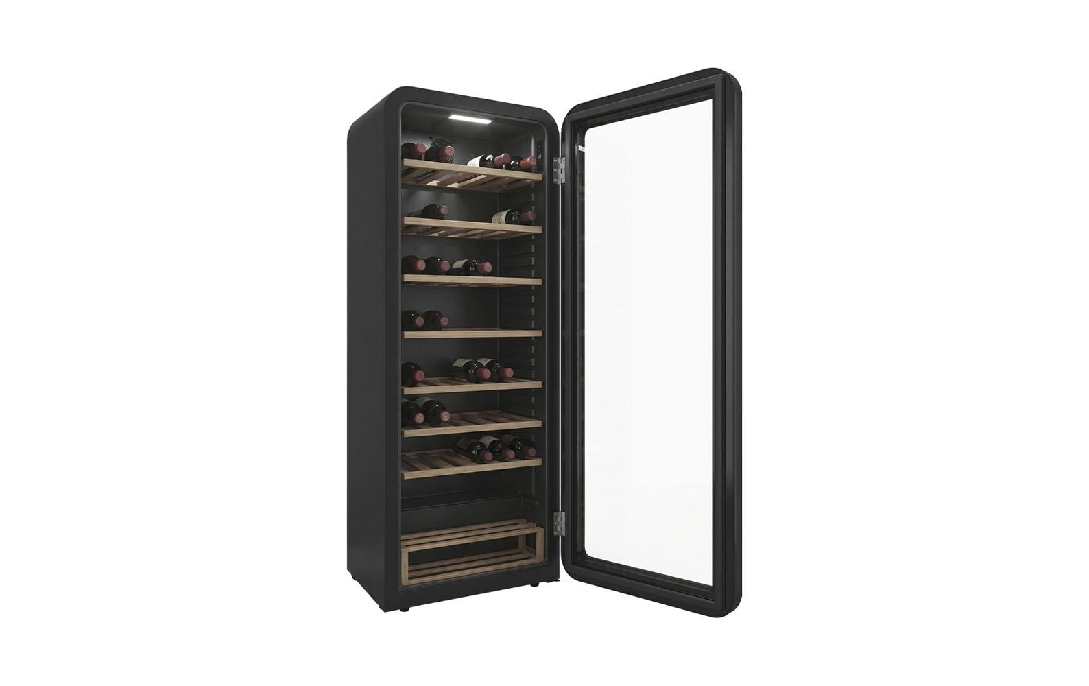 Kibernetik Weinkühlschrank WKH208 Schwarz
