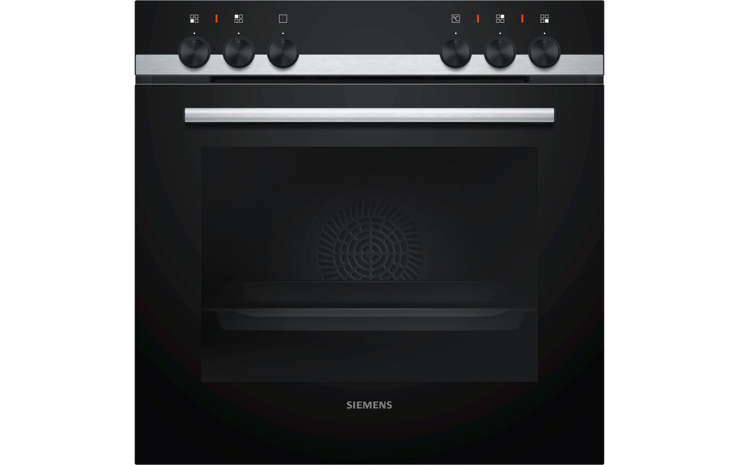 Siemens Einbauherd HE510ABR0C A, Schwarz/Silber Siemens Einbauherd HE510ABR0C A, Schwarz/Silber