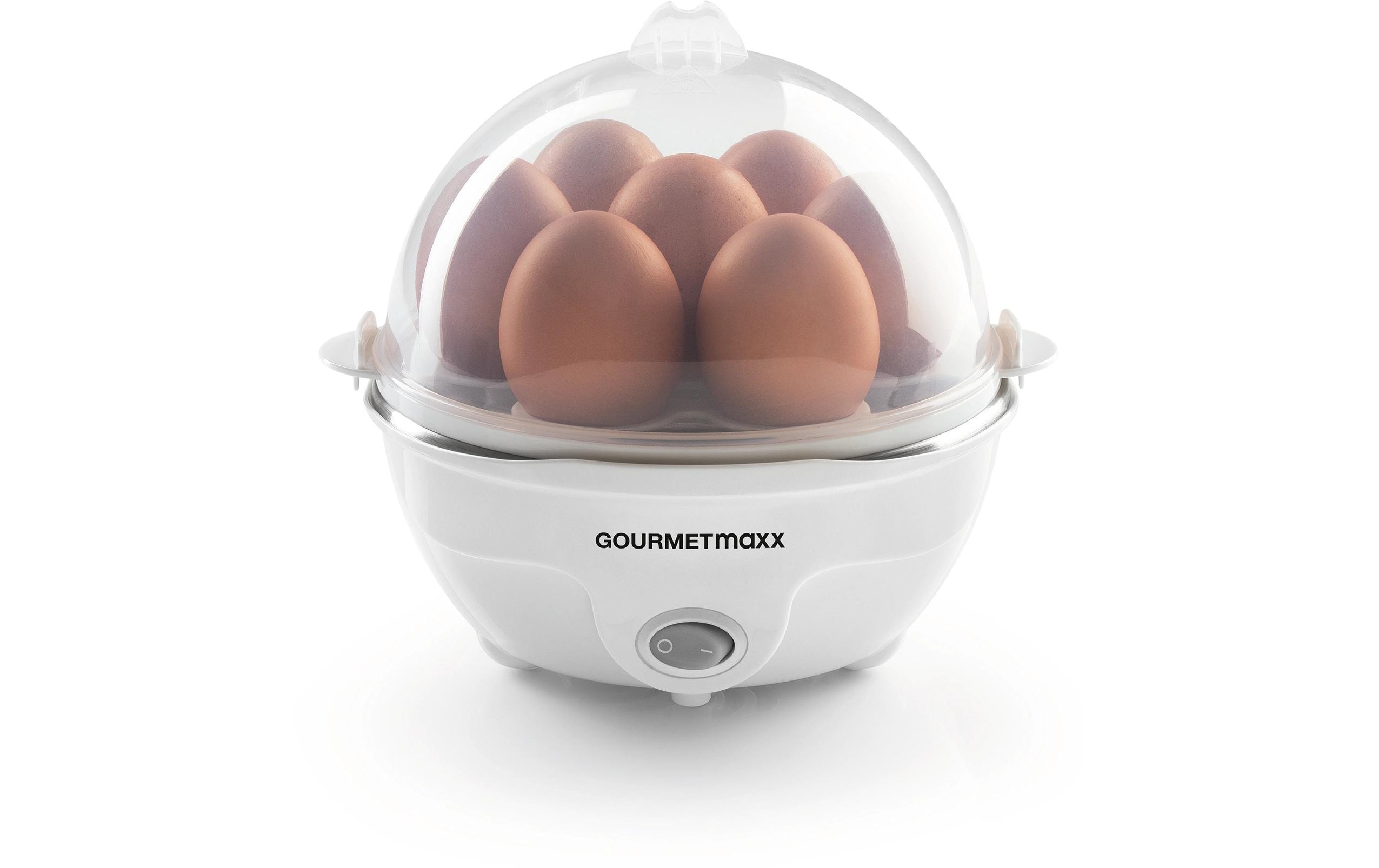GOURMETmaxx Eierkocher 7 Eier, Weiss GOURMETmaxx Eierkocher 7 Eier, Weiss