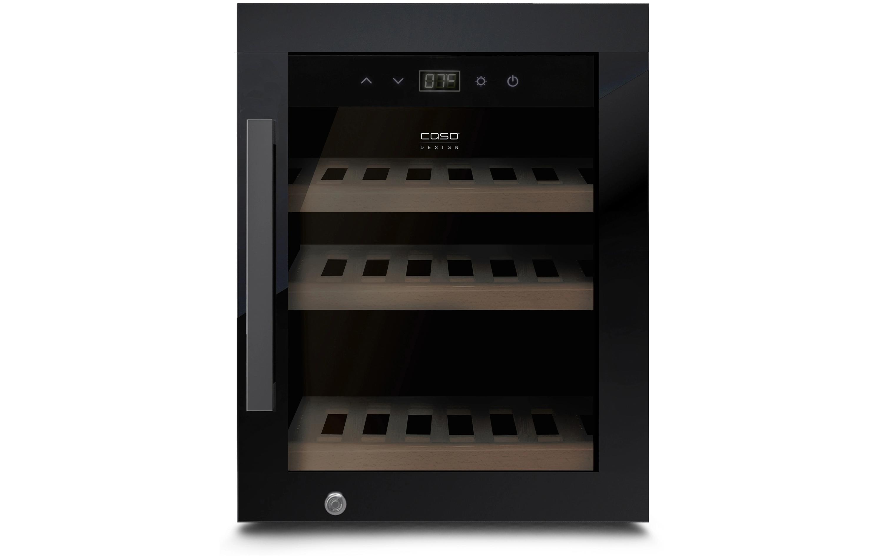 Caso Weinkühlschrank WineExclusive 12 Schwarz Caso Weinkühlschrank WineExclusive 12 Schwarz