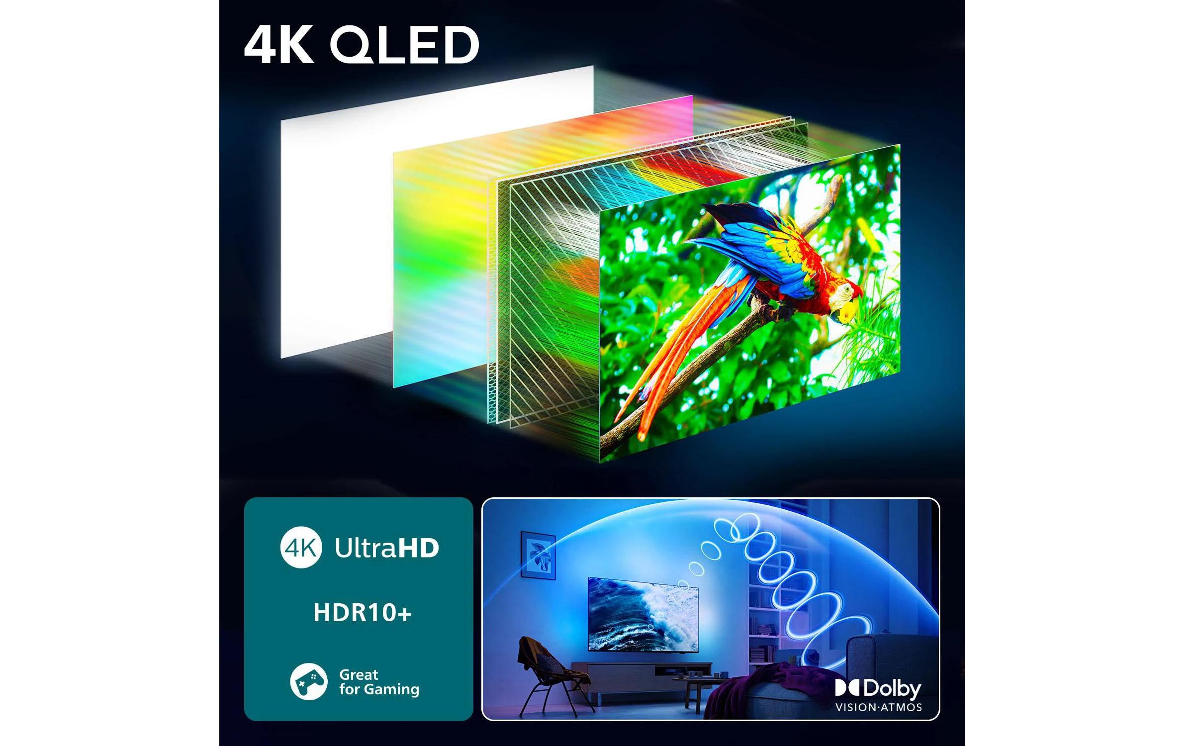 Philips TV 65PUS9000/12 The One 65 4K QLED Ambilight TV, 2025