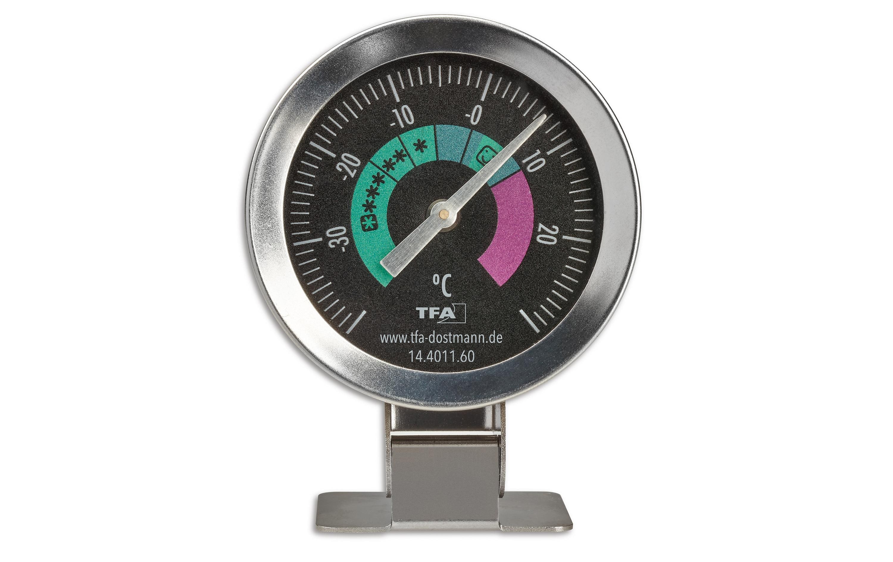 TFA Dostmann Kühl- / Gefrierthermometer Silber TFA Dostmann Kühl- / Gefrierthermometer Silber