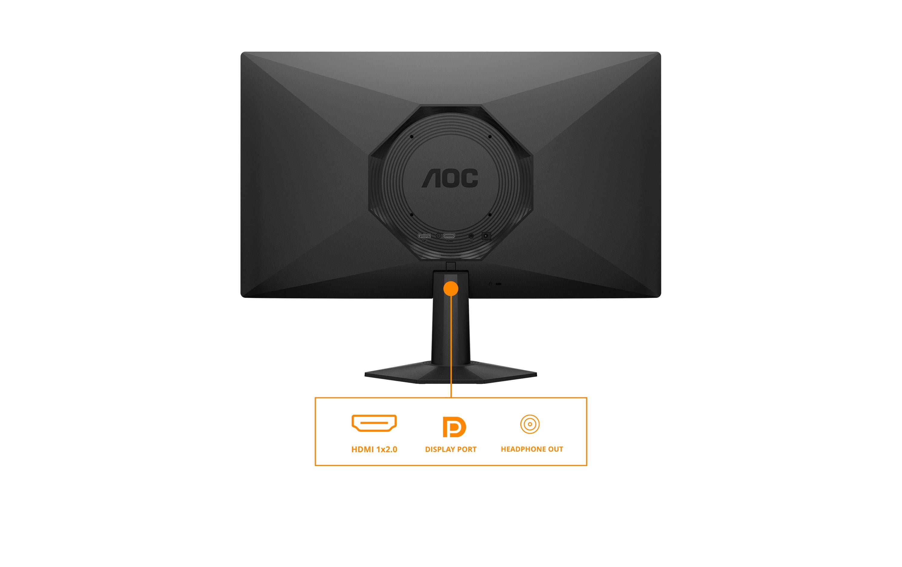 AOC 27G50F IPS, Gaming, 27 Zoll, Full HD, 180 Hz, 0.5 ms