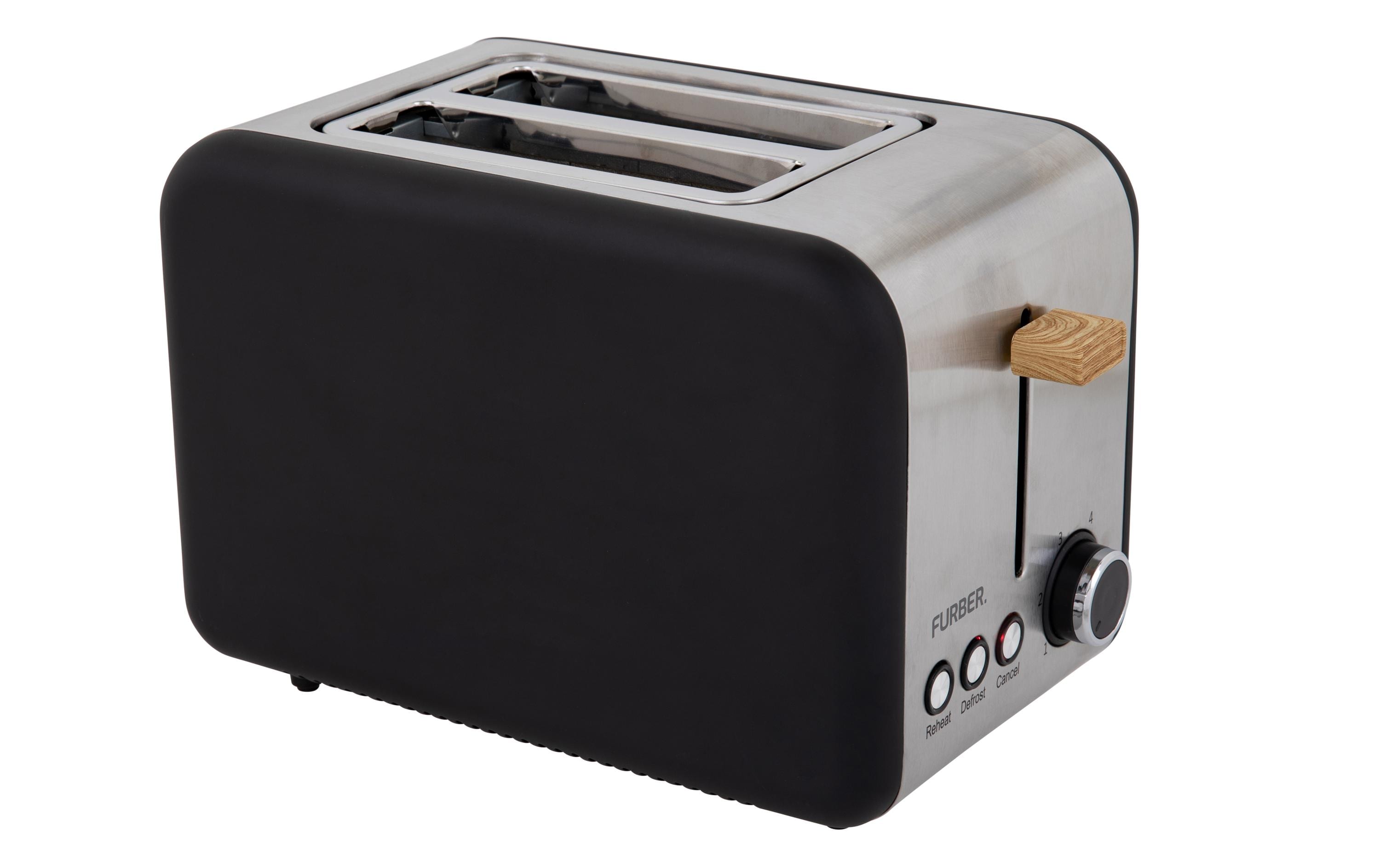 FURBER Toaster Chaplin Schwarz matt FURBER Toaster Chaplin Schwarz matt