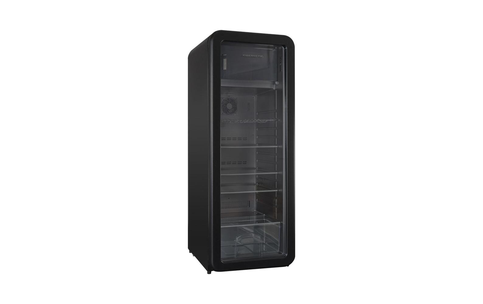 Kibernetik Getränkekühlschrank RKS256 Rechts, Schwarz