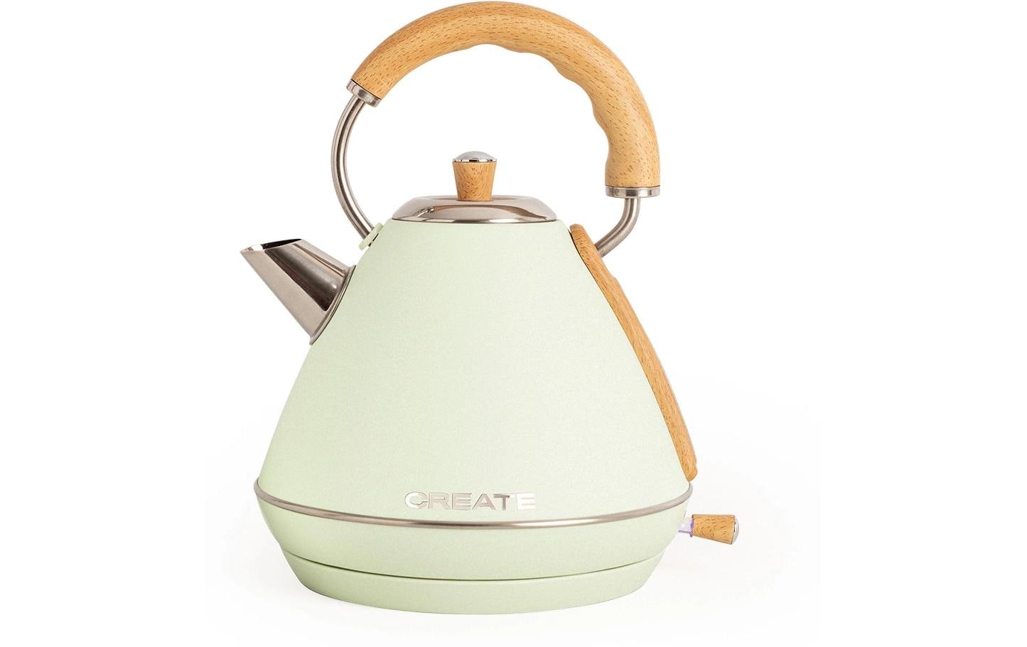 Create Wasserkocher Retro L 1.7 l, Pastelgrün Create Wasserkocher Retro L 1.7 l, Pastelgrün