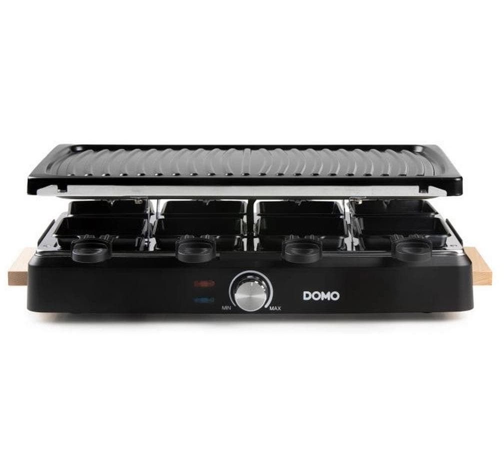 Domo Raclette-Kombination DO9262G mit Naturstein und Grillplatte