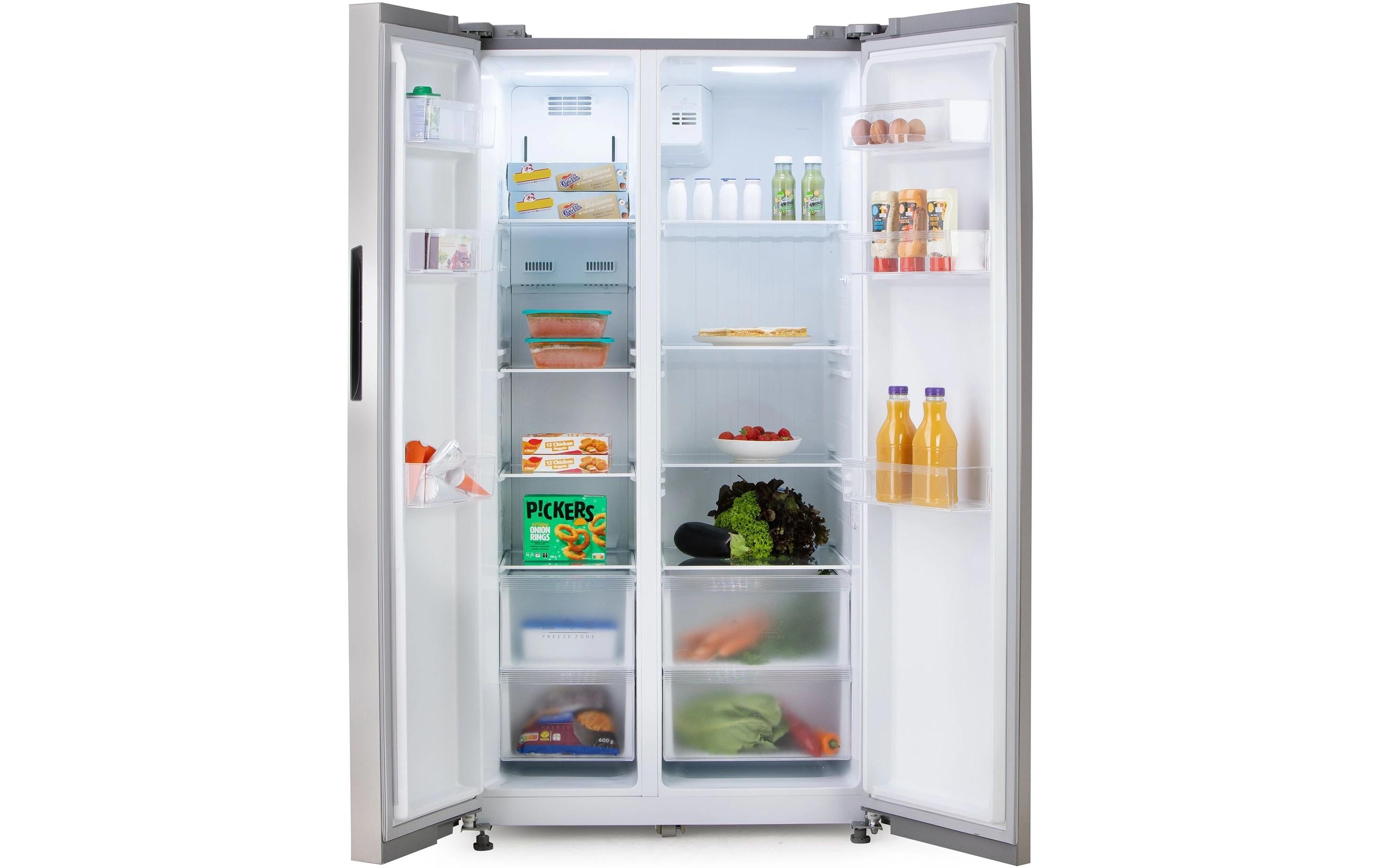 Domo Foodcenter DO99506M No Frost Inox-Look 555 l