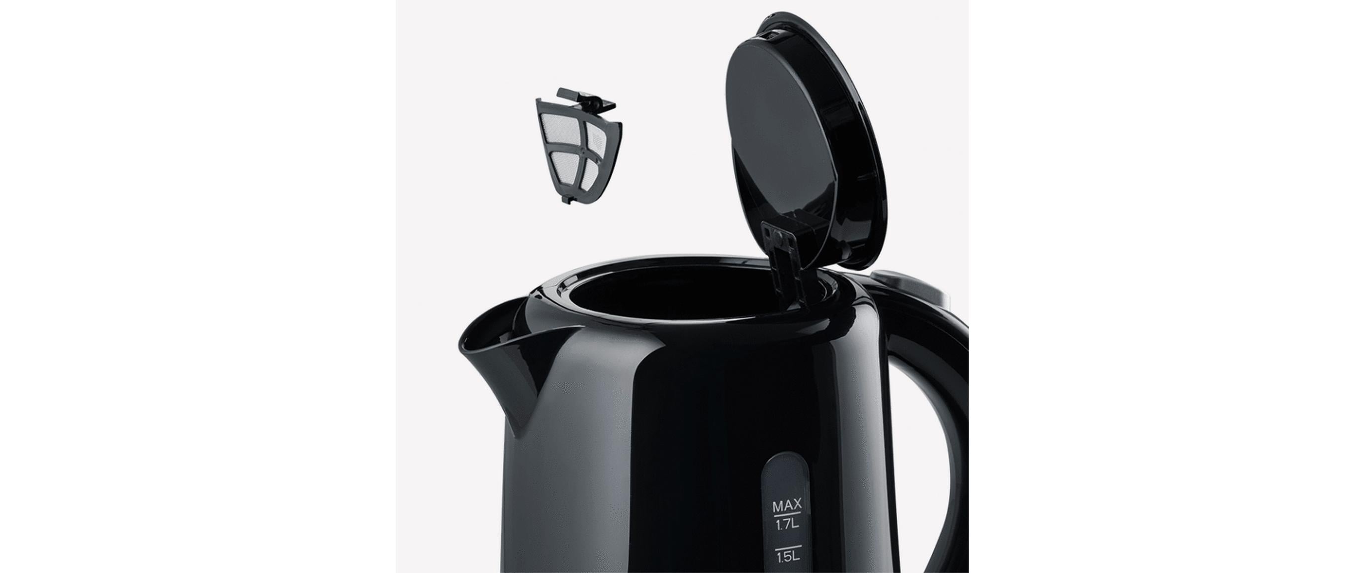 Severin Wasserkocher WK 4322 1.7 l, Schwarz
