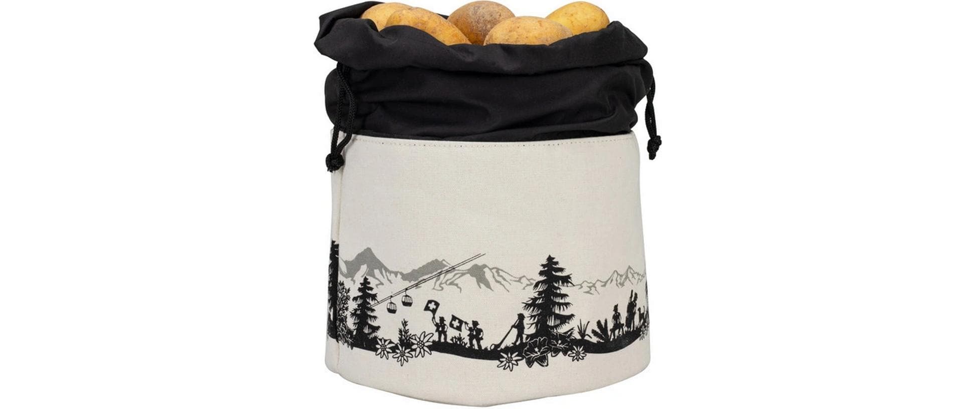 Nouvel Kartoffeltasche Schwarz