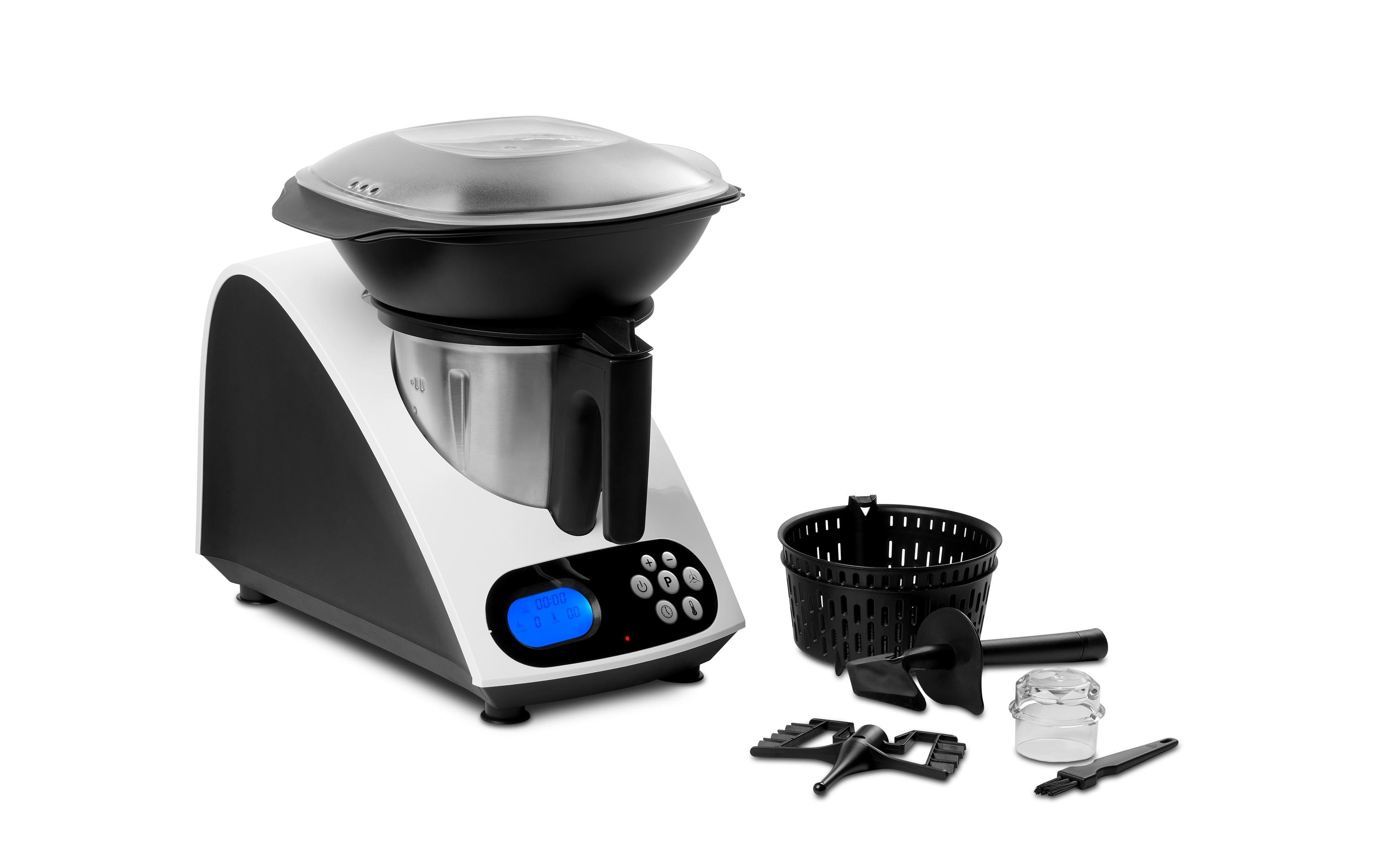 Medion Küchenmaschine MD 16361 Schwarz/Weiss