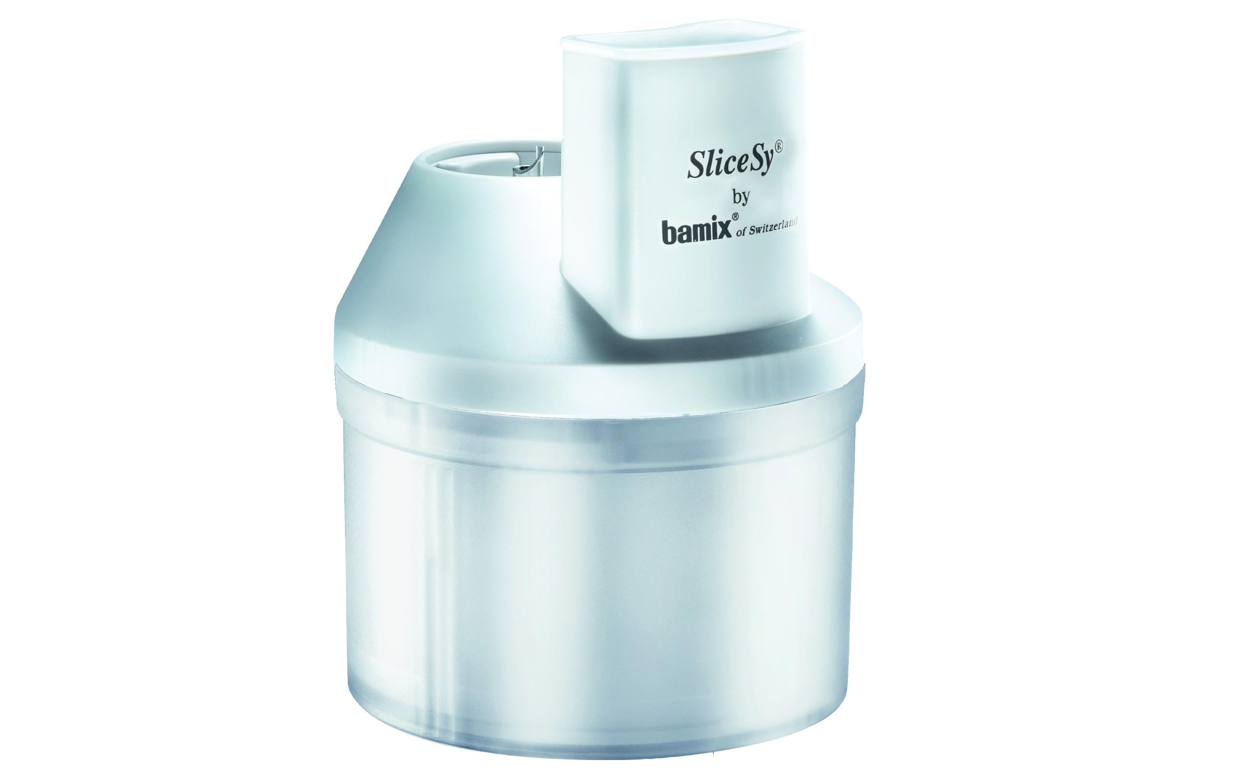 Bamix Zerkleinerer-Aufsatz SliceSy, Weiss Bamix Zerkleinerer-Aufsatz SliceSy, Weiss