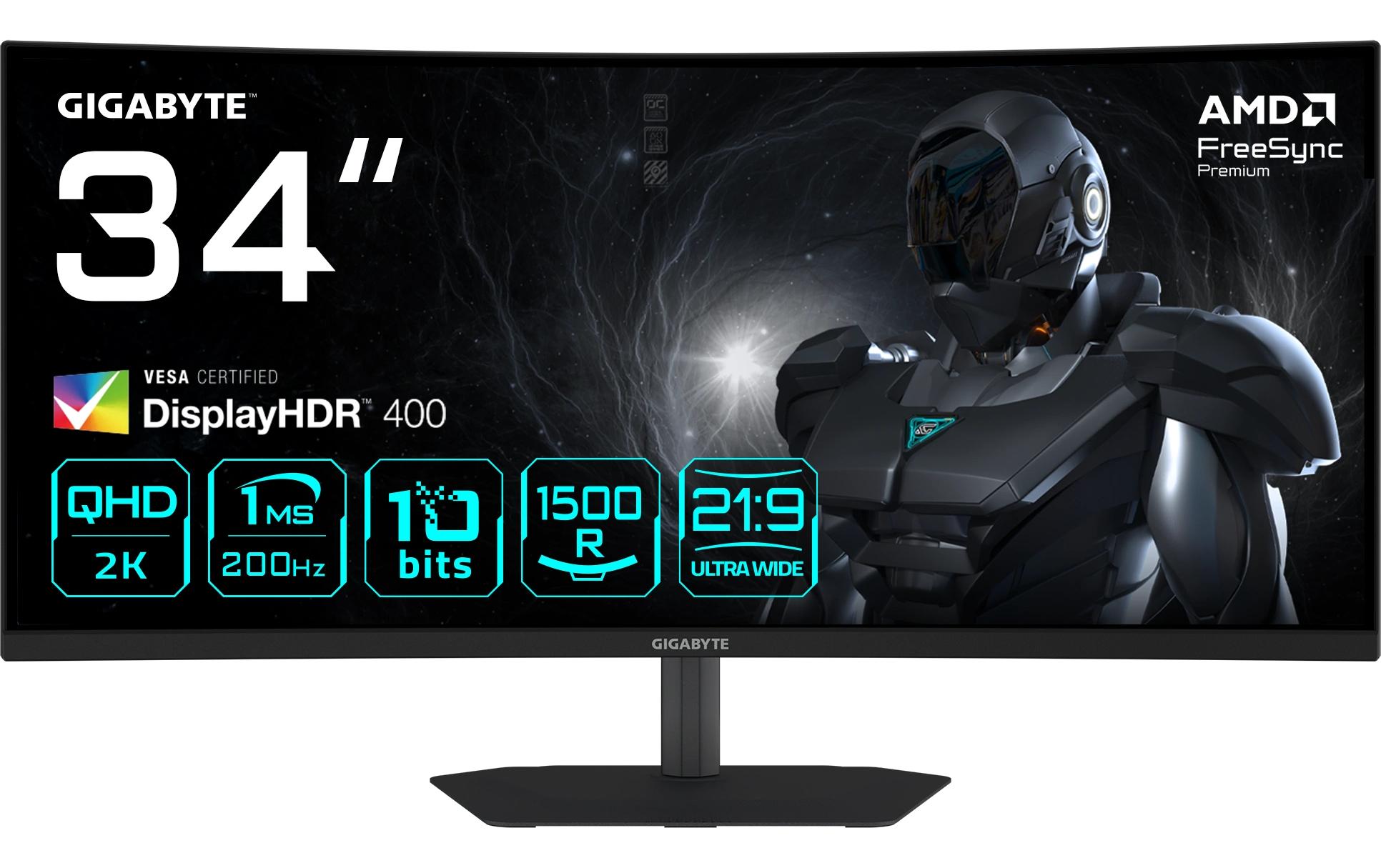 Gigabyte Monitor G34WQC2