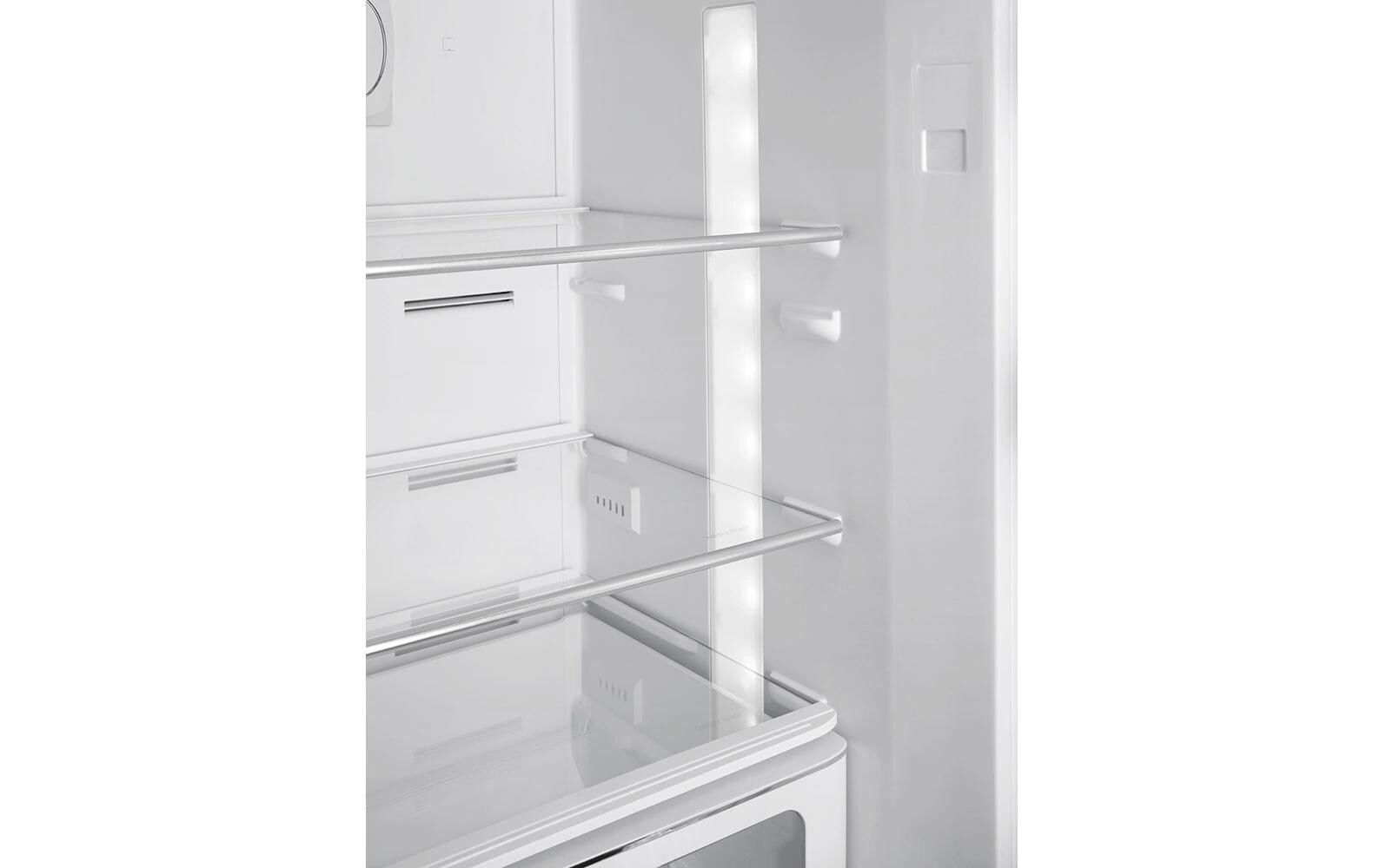 SMEG Kühl-Gefrierkombination FAB32RCR6 Crème, Rechts