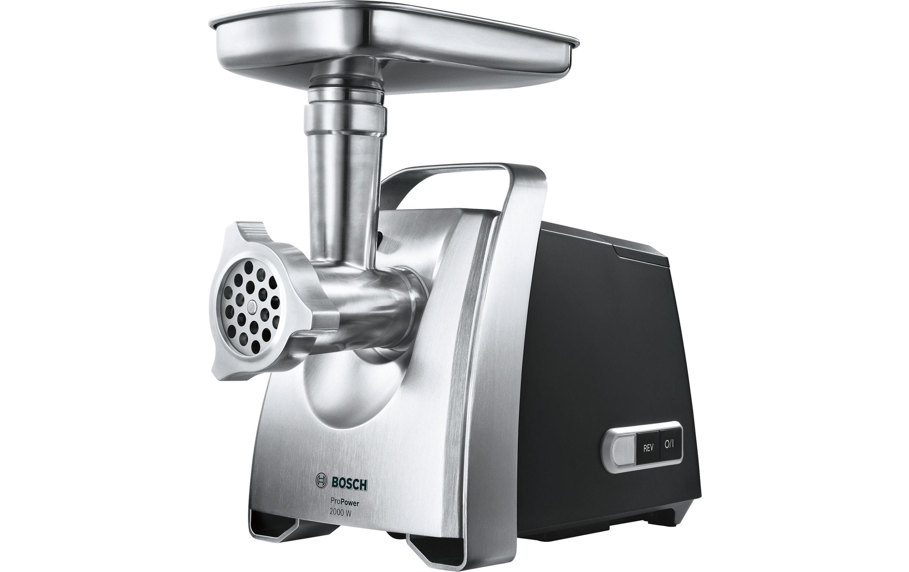 Bosch Fleischwolf MFW68660 Schwarz/Silber Bosch Fleischwolf MFW68660 Schwarz/Silber