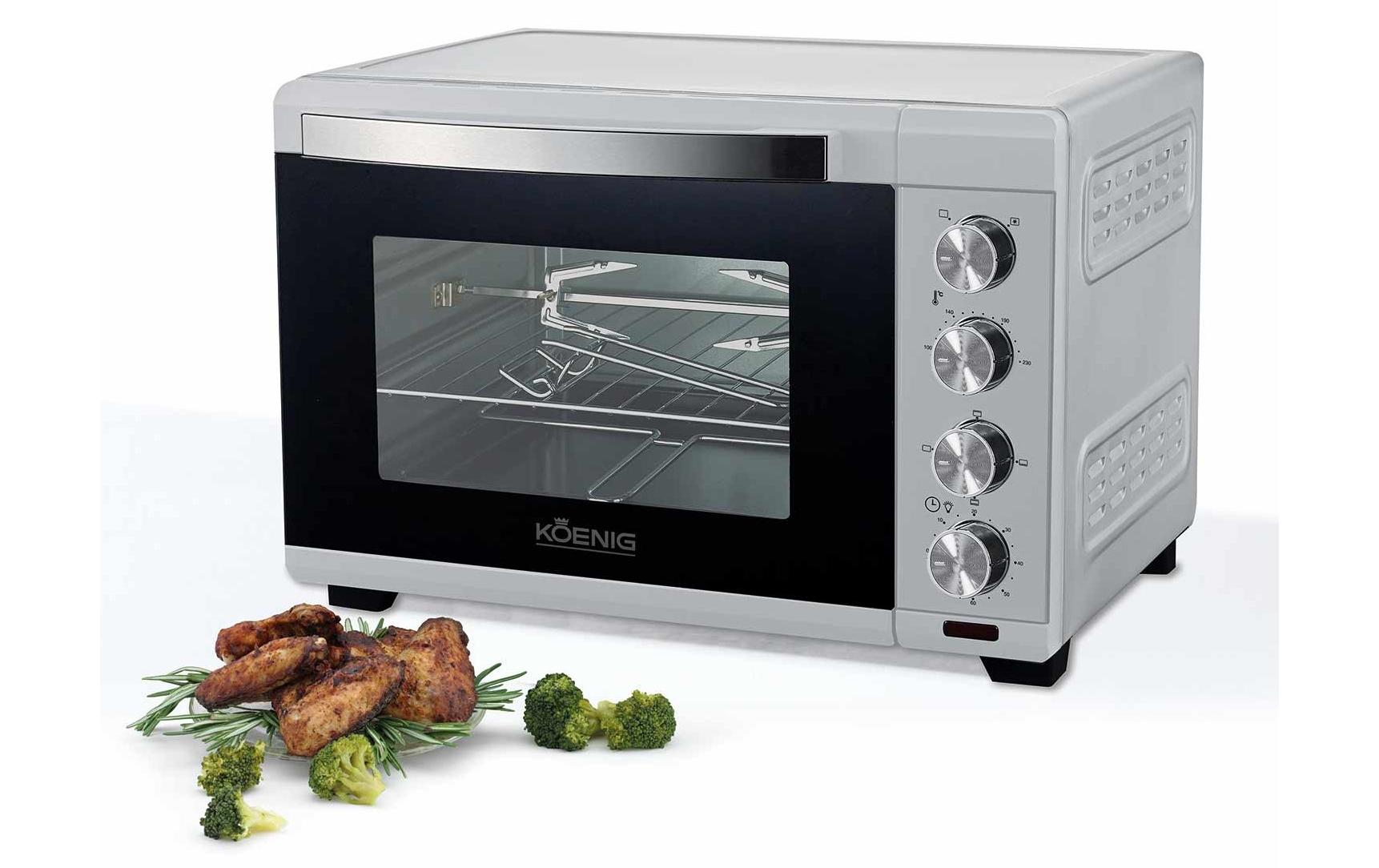 Koenig Backofen 30 l, Chrom/Schwarz Koenig Backofen 30 l, Chrom/Schwarz