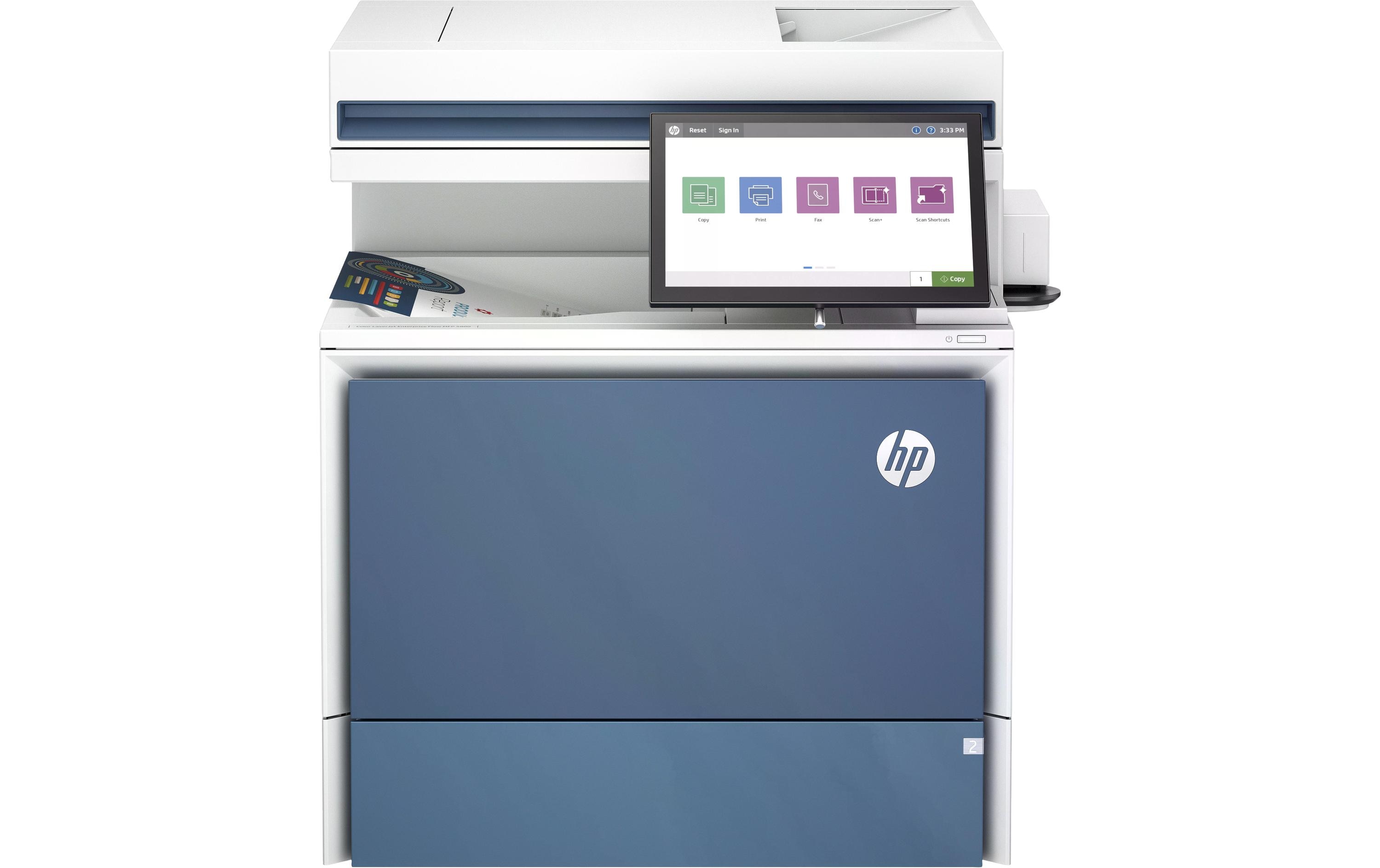 HP Multifunktionsdrucker Color LaserJet Enterprise Flow 5800zf