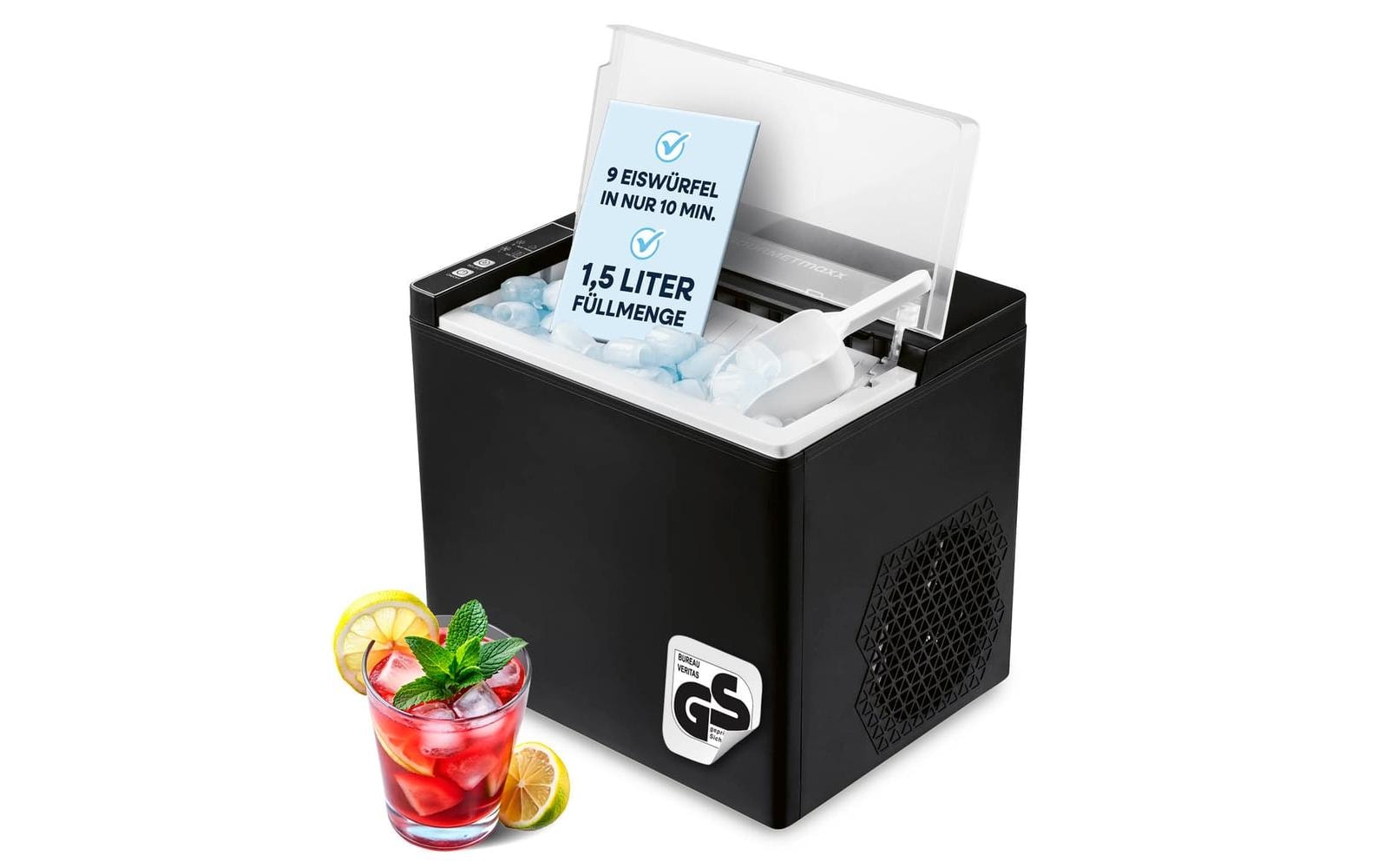 GOURMETmaxx Eiswürfelmaschine 12 kg/24h GOURMETmaxx Eiswürfelmaschine 12 kg/24h