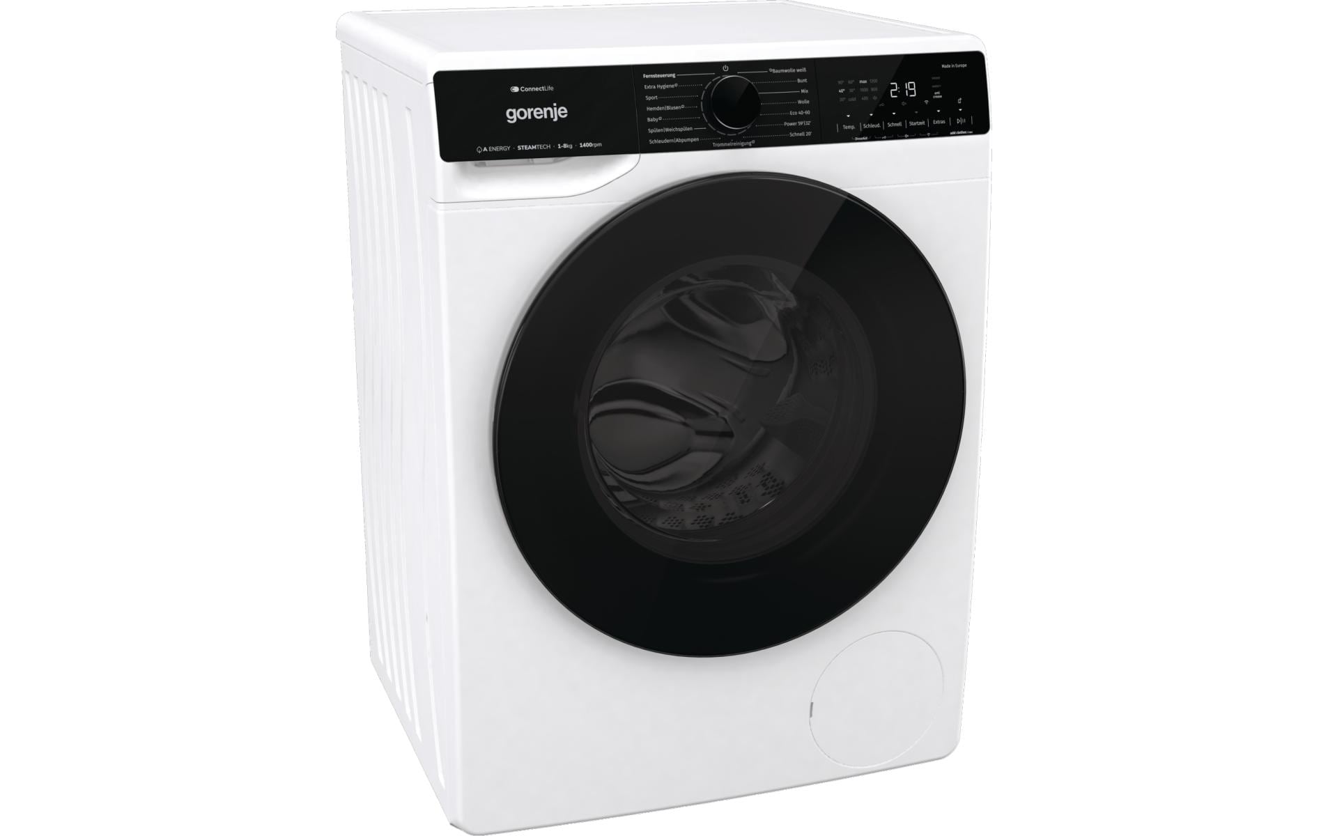 Gorenje Waschmaschine WPNA84A2TS Links