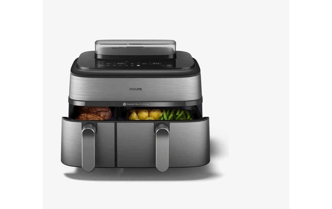 Philips Heissluft-Fritteuse NA555/09 9 l