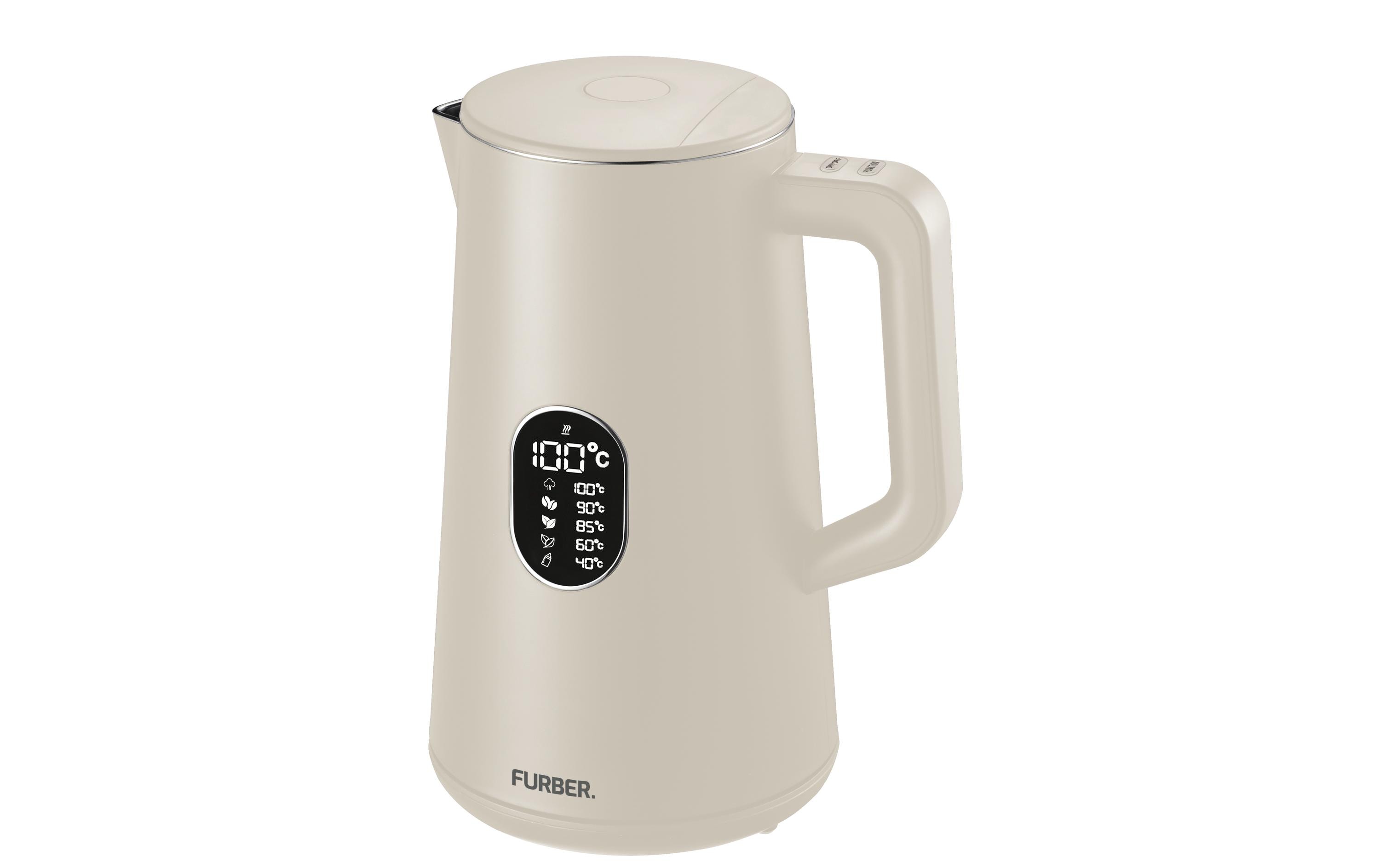 FURBER Wasserkocher Veloce, 1.5 L, Beige