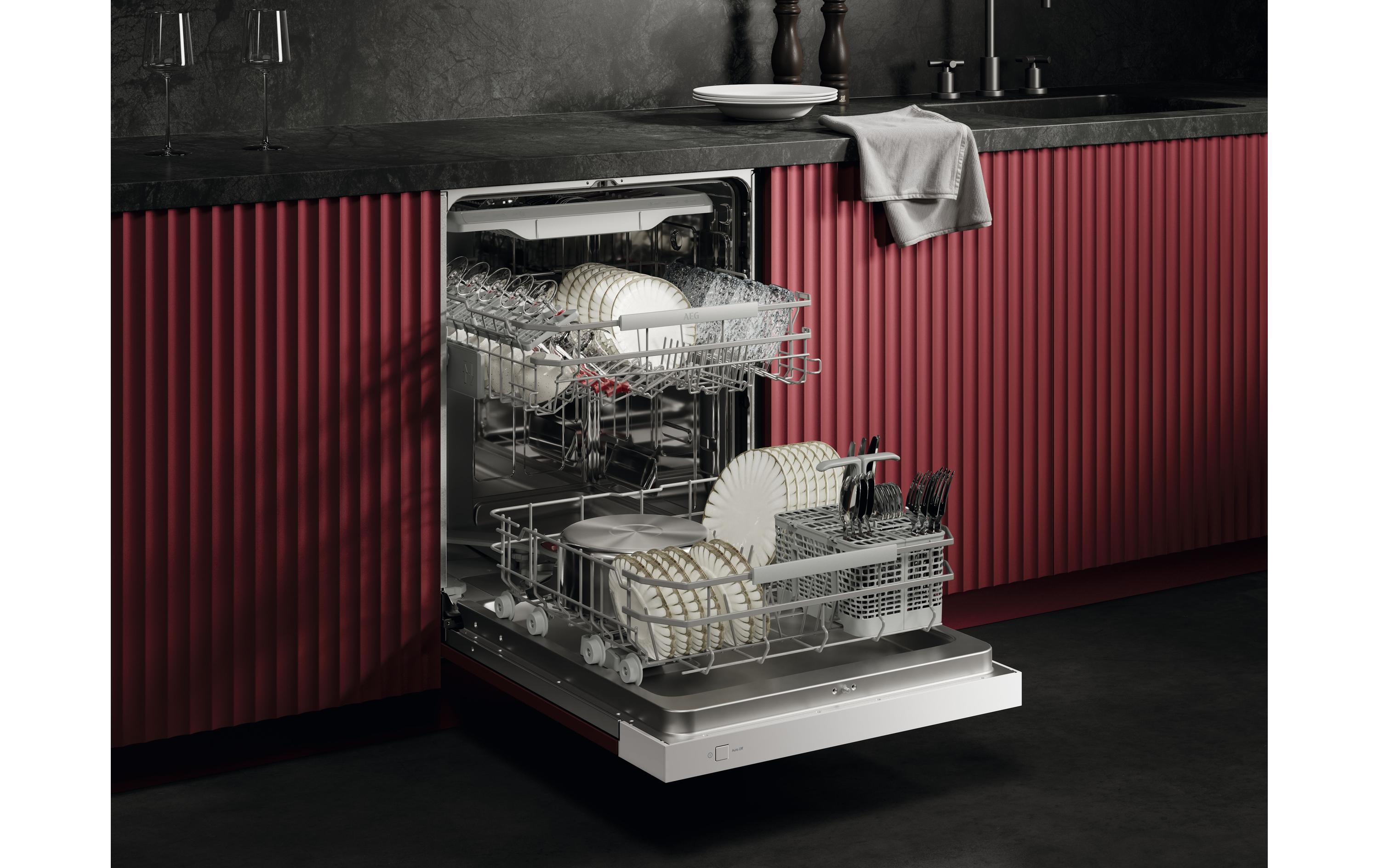 AEG by Electrolux Einbaugeschirrspüler GS60BISW Integrierbar