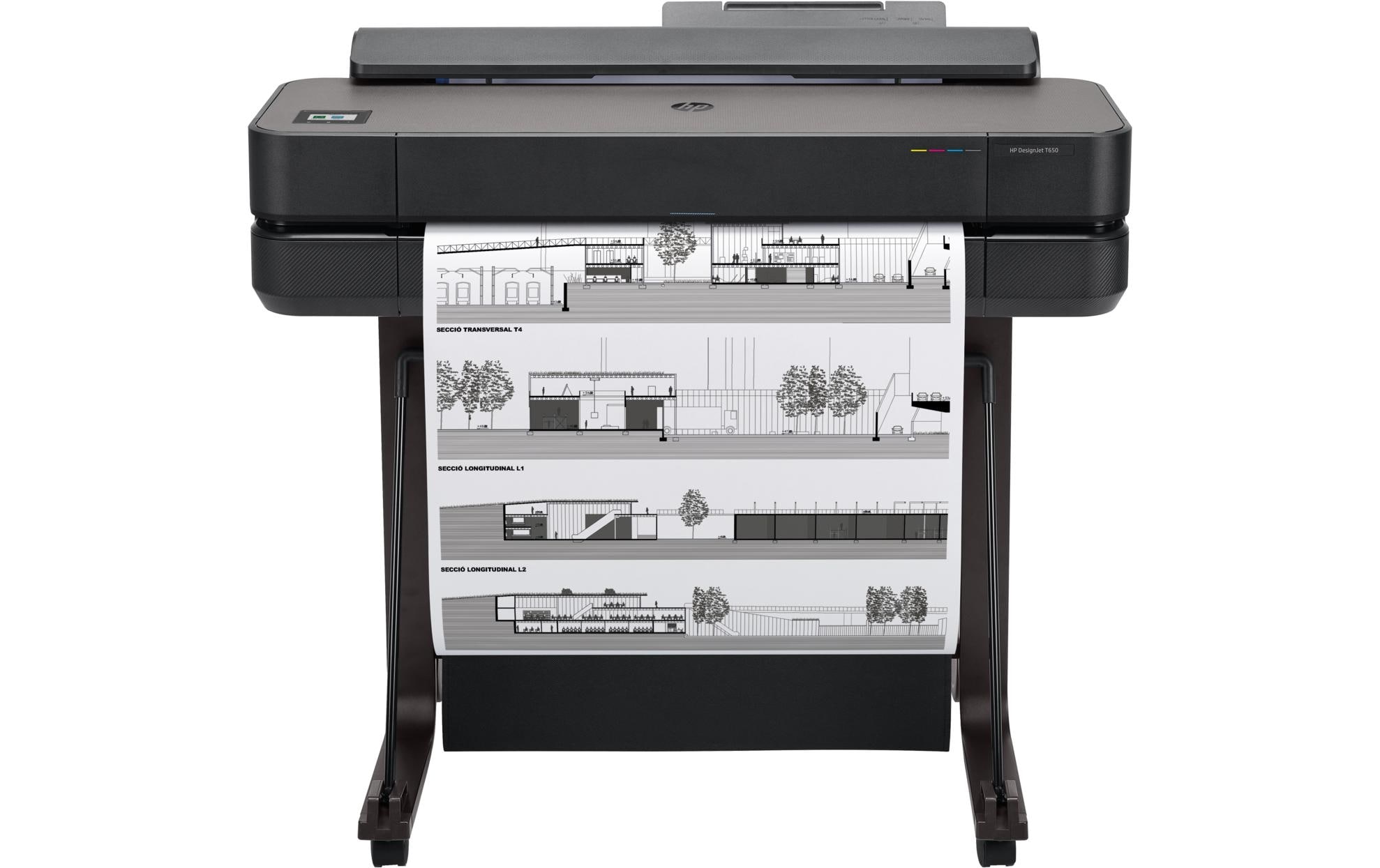 HP Grossformatdrucker DesignJet T650 - 24 HP Grossformatdrucker DesignJet T650 - 24