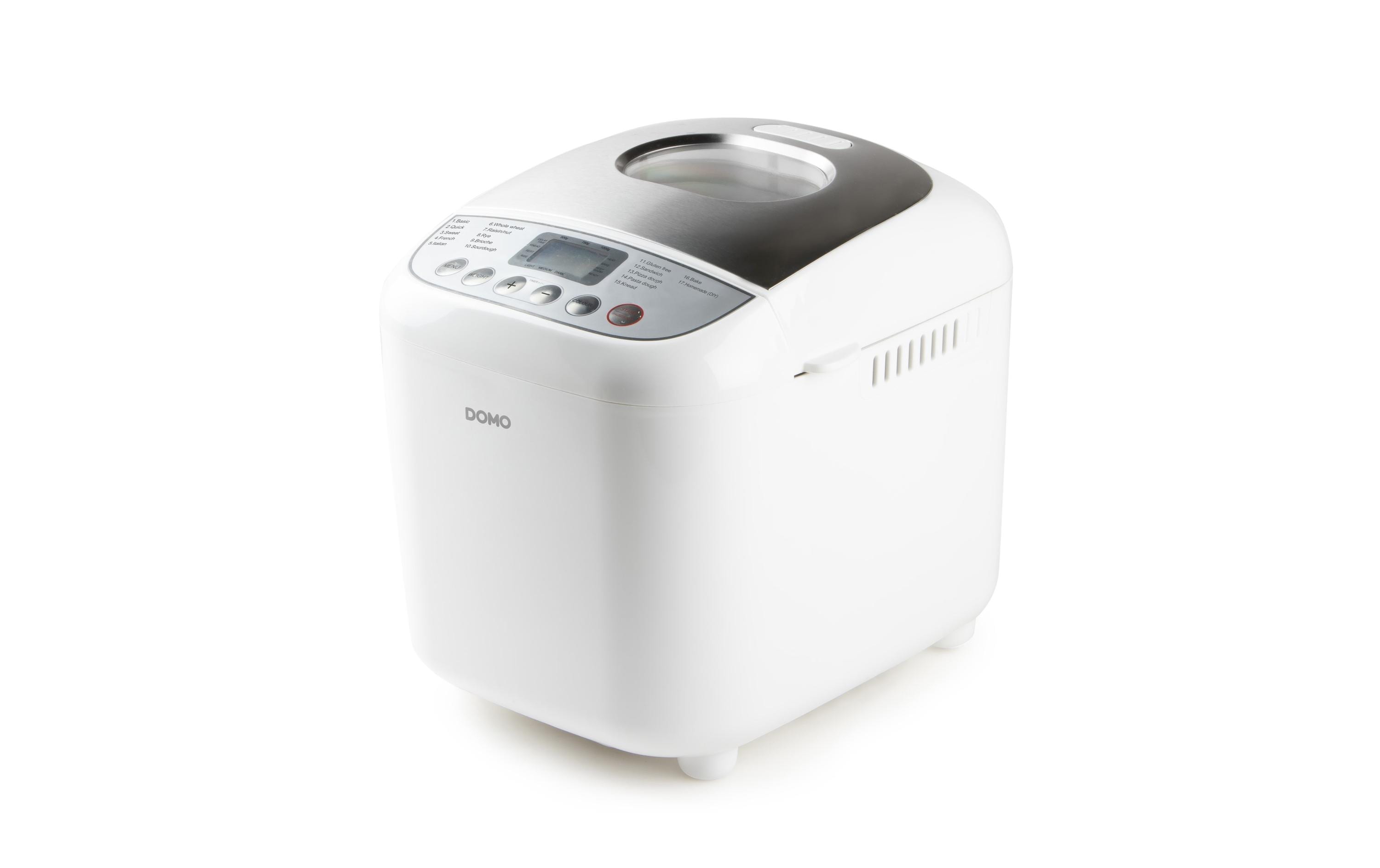 Domo Brotbackmaschine B3976 Weiss Domo Brotbackmaschine B3976 Weiss