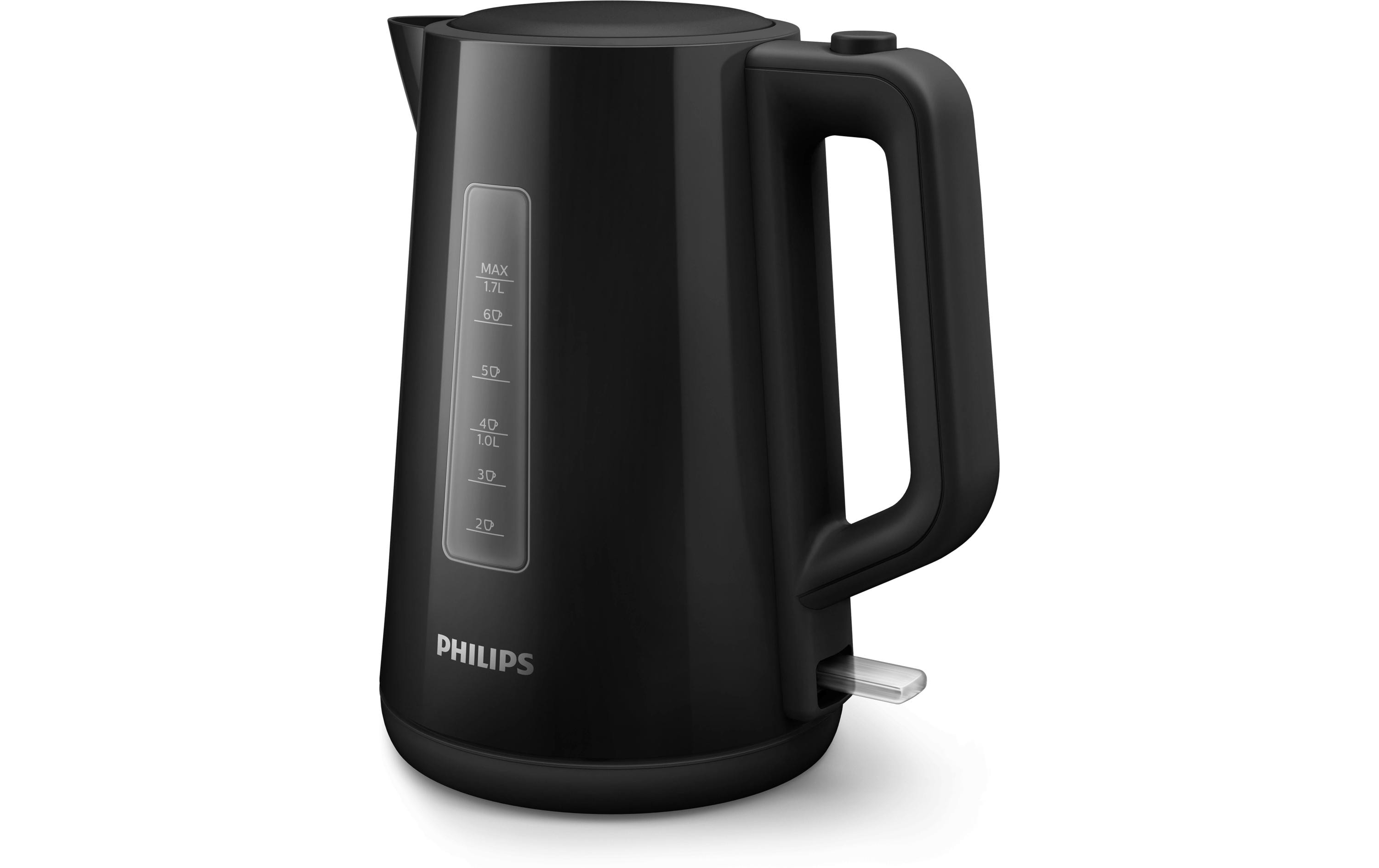 Philips Wasserkocher Series 3000 HD9318 1.7 l, Schwarz