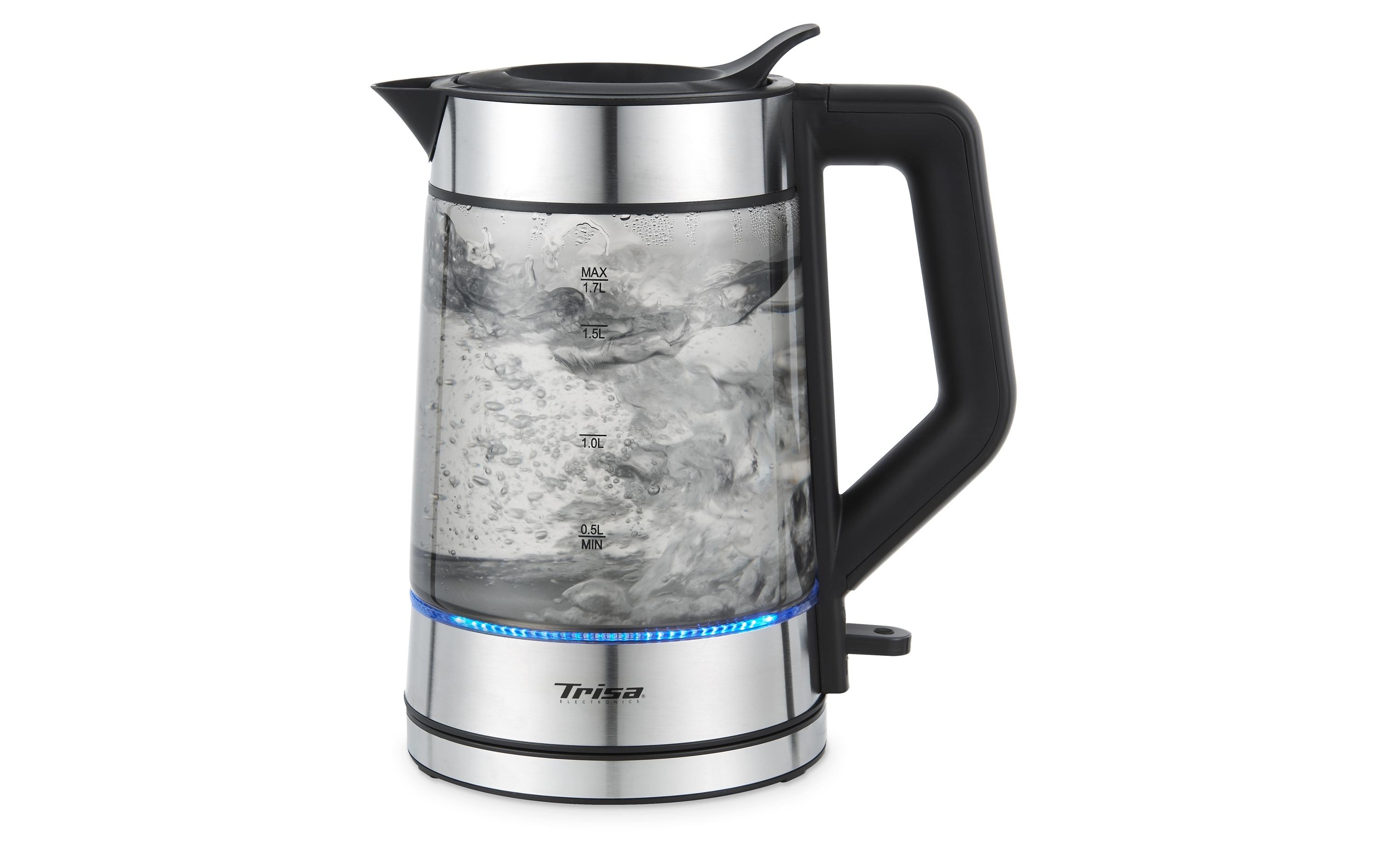 Trisa Wasserkocher Compact Boil W71 Plus 1.7 l, Silber