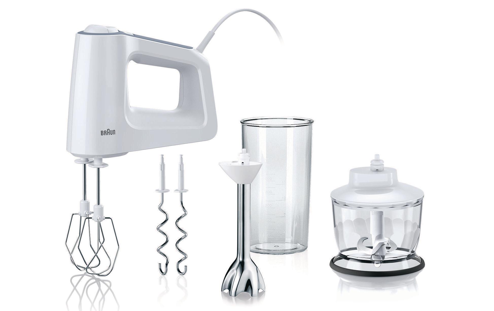 Braun Handmixer MultiMix 3 HM3137WH Weiss Braun Handmixer MultiMix 3 HM3137WH Weiss