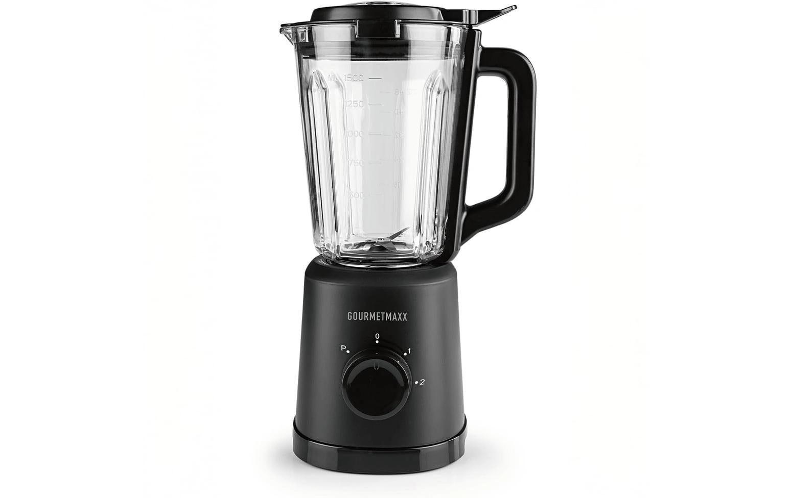 GOURMETmaxx Smoothie Maker 500W Schwarz, 1.5 L