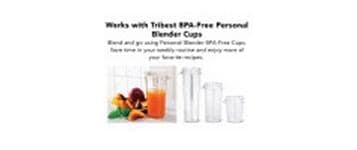Tribest Personal Blender PB430 Grau/Weiss