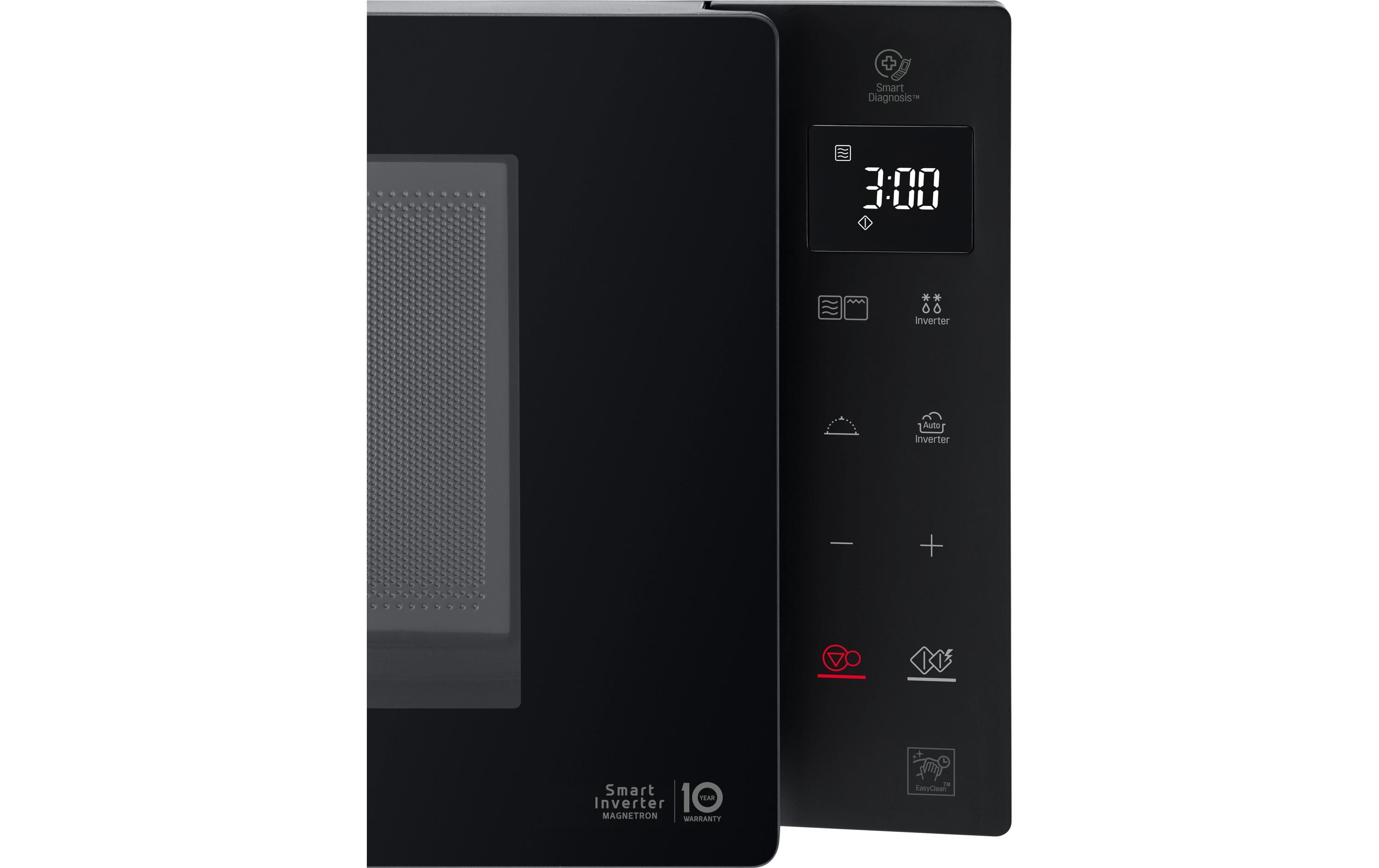 LG Mikrowelle mit Grill Schwarz