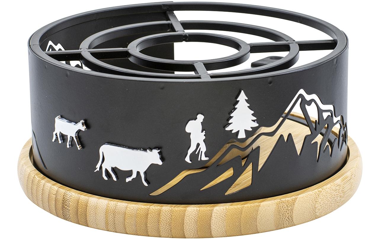 Kadastar Fondue-Rechaud Magnetic Mountain Schwarz Kadastar Fondue-Rechaud Magnetic Mountain Schwarz