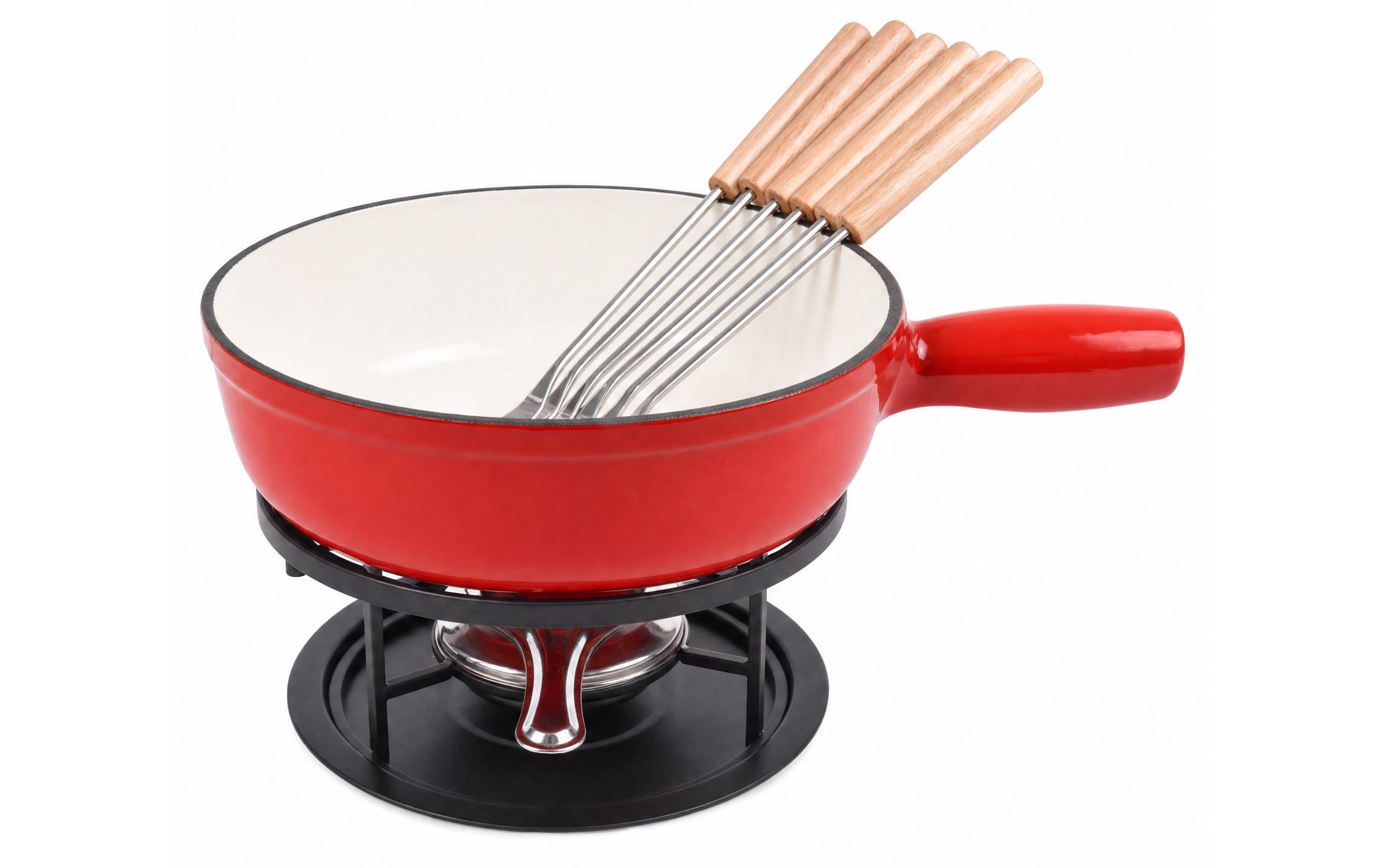 COCON Käsefondue-Set 6 Personen, Rot