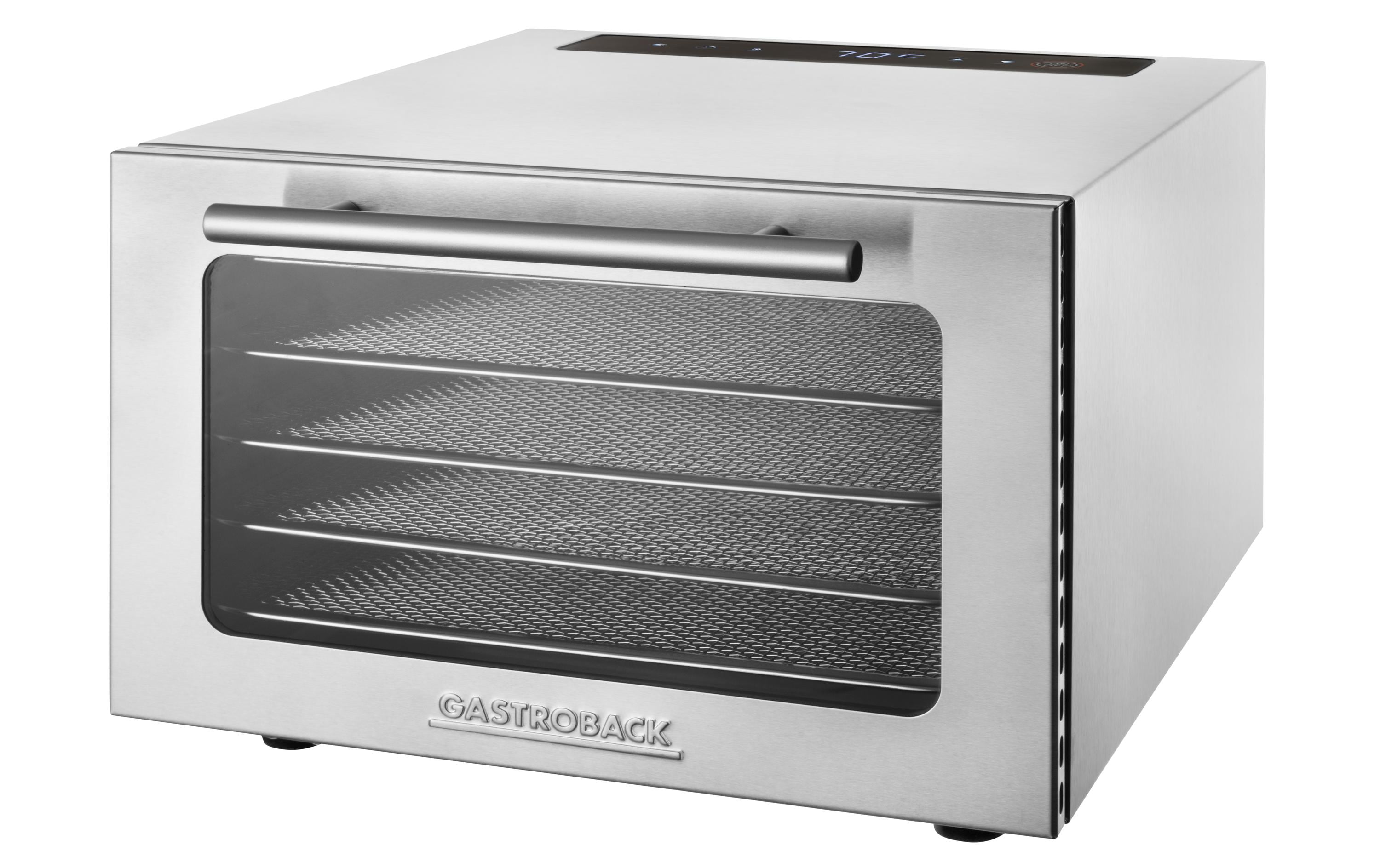 Gastroback Dörrgerät Mini Professional Silber Gastroback Dörrgerät Mini Professional Silber