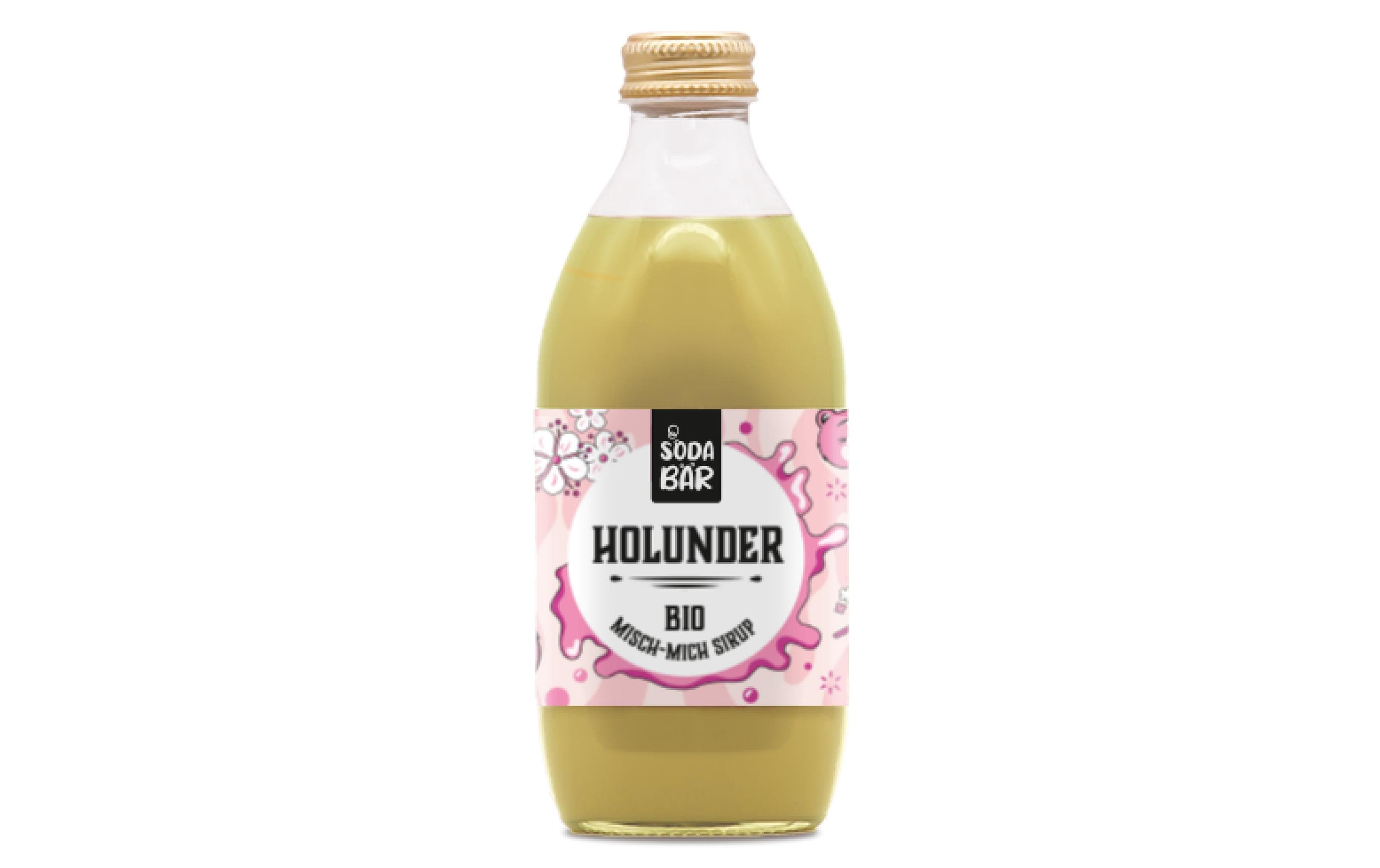 SodaBär Bio-Sirup Holunder 330 ml SodaBär Bio-Sirup Holunder 330 ml