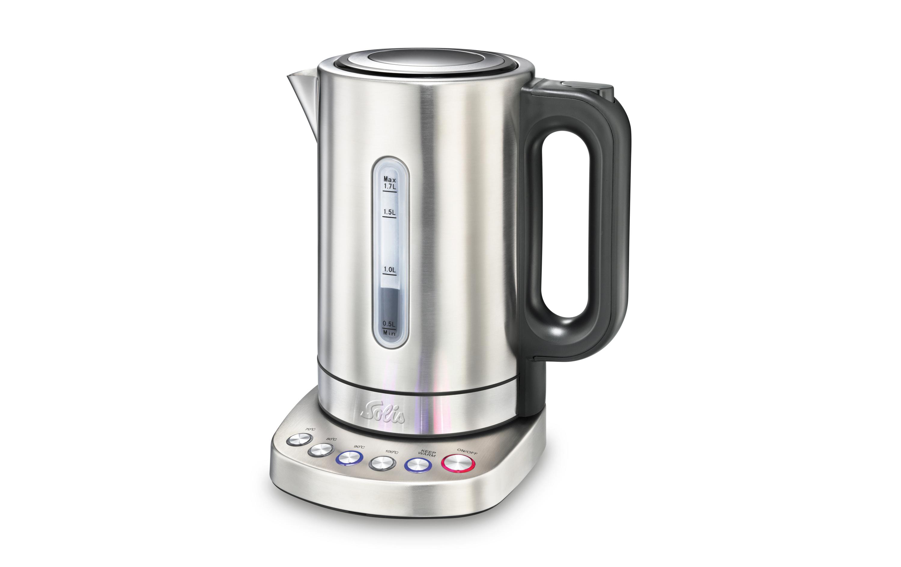 Solis Tee- und Wasserkocher Solis Vario 5516 1.7 l Silber Solis Tee- und Wasserkocher Solis Vario 5516 1.7 l Silber