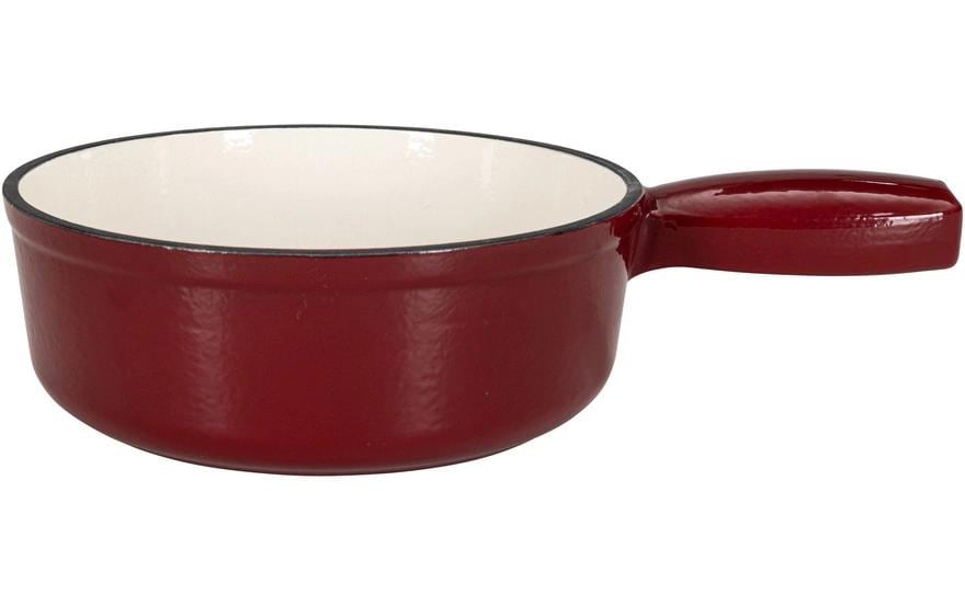 Nouvel Fondue-Caquelon Ø 20 cm, Rot / Weiss Nouvel Fondue-Caquelon Ø 20 cm, Rot / Weiss