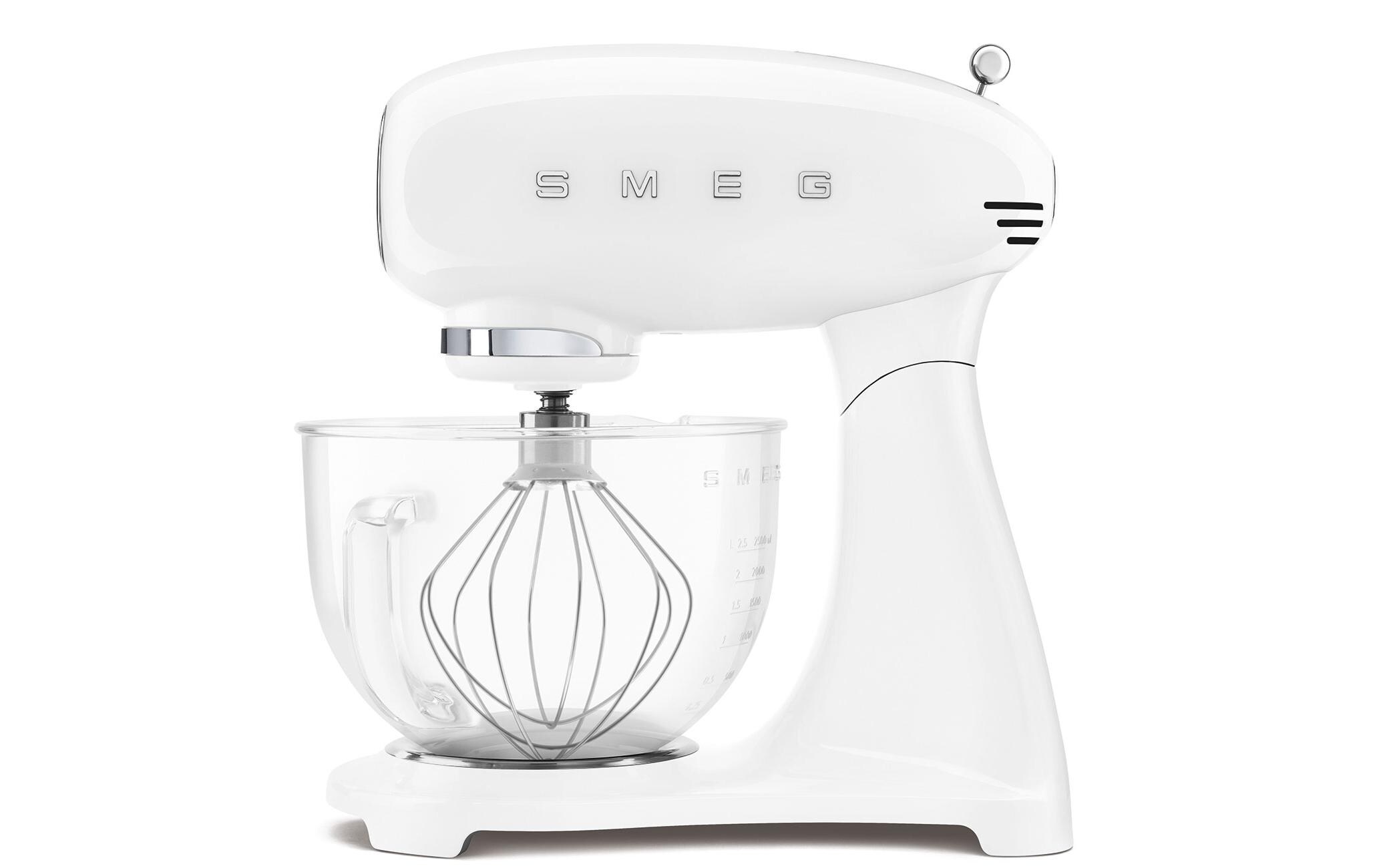 SMEG Küchenmaschine 50's Style SMF03RDEU Weiss