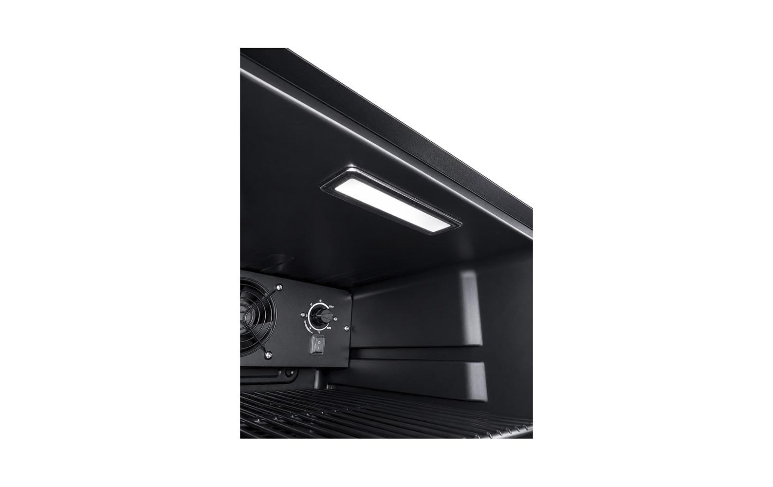 Kibernetik Getränkekühlschrank GK70 69 l, 4 - 12 °C, Glastür, Schwarz