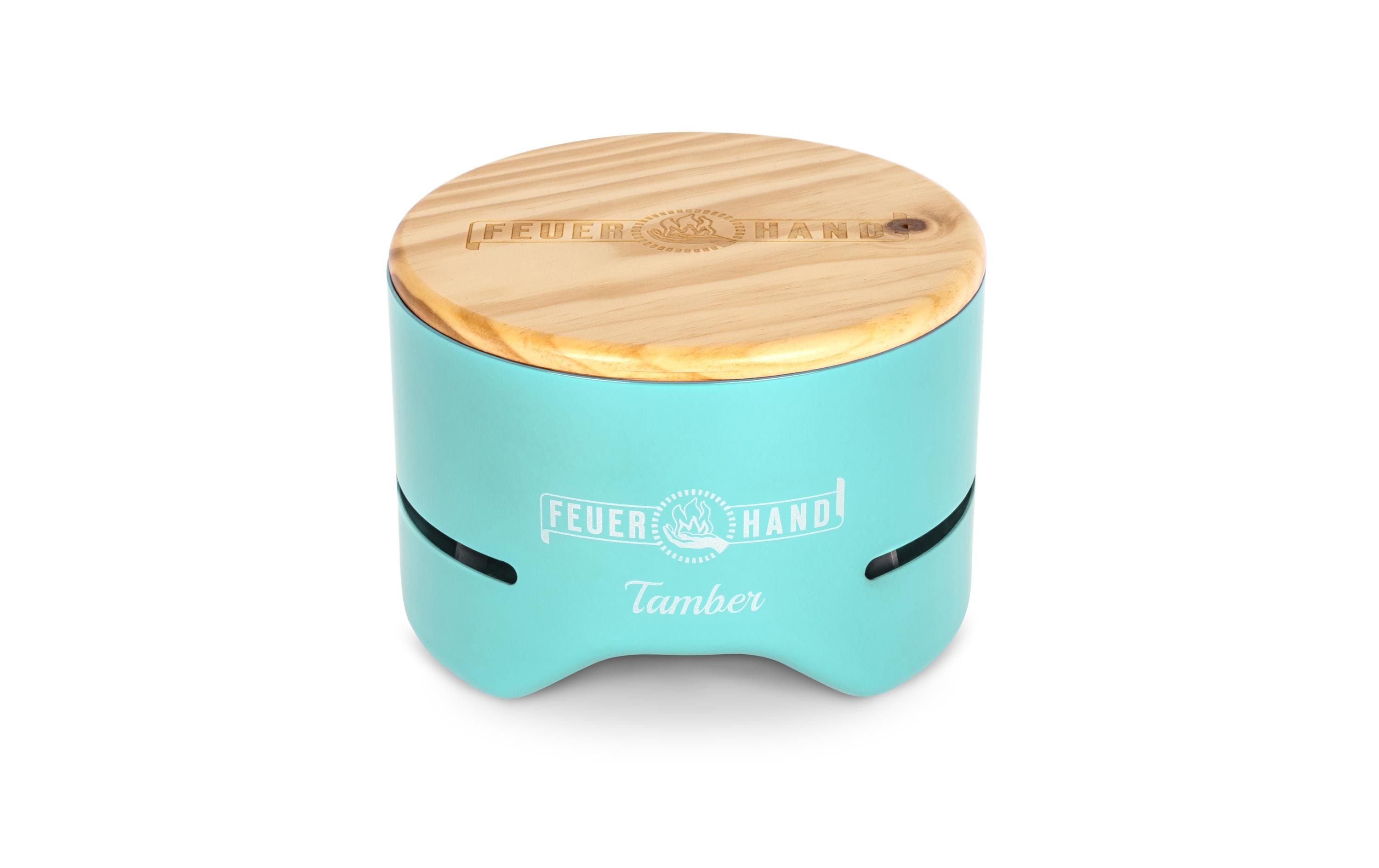 Feuerhand Tischgrill Tamber, Lichtgrün Feuerhand Tischgrill Tamber, Lichtgrün