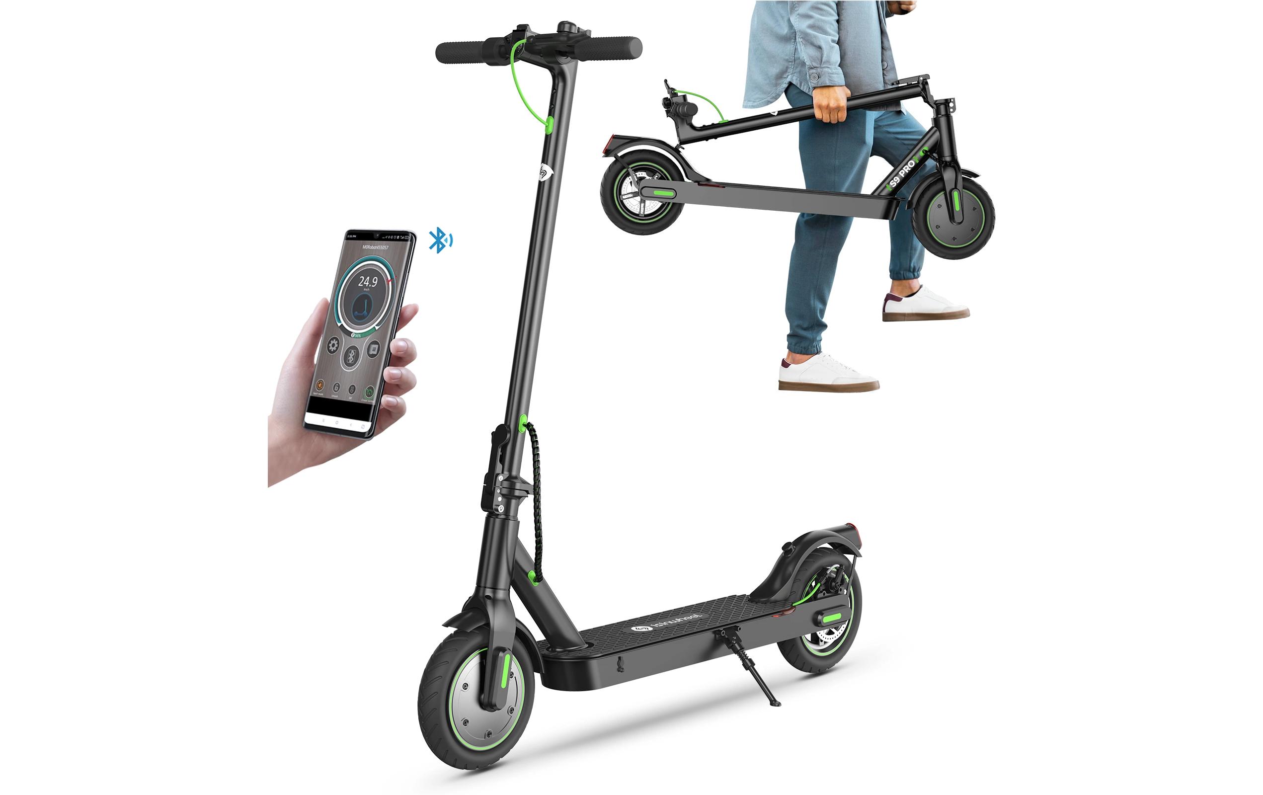 Insinwheel E-Scooter Schwarz 350 W 30 km 20 km/h 8.5 Zoll