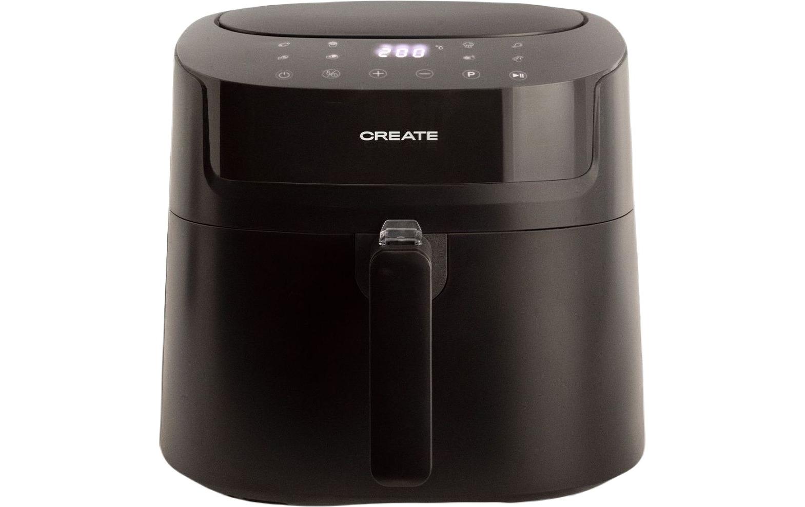 Create Heissluft-Fritteuse Air Pro Large 1.2 kg, Schwarz Create Heissluft-Fritteuse Air Pro Large 1.2 kg, Schwarz