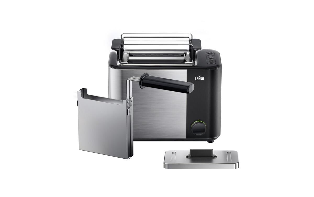 Braun Toaster HT5015 BK Edelstahl