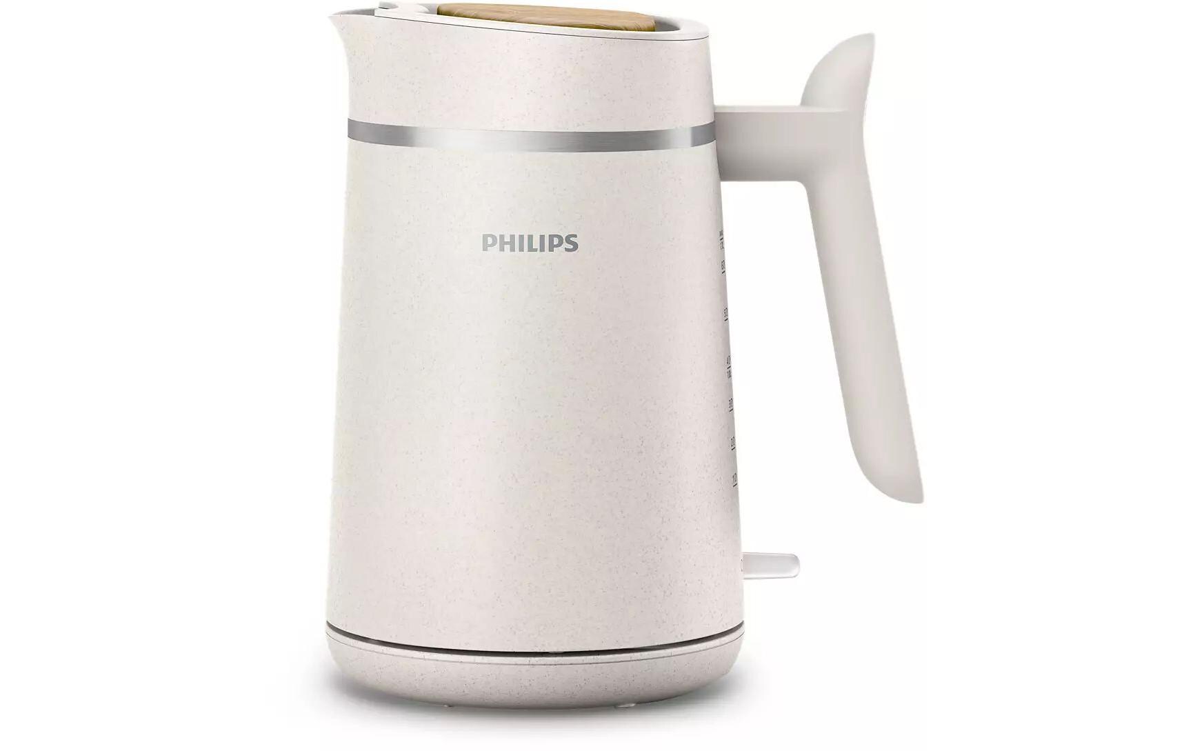 Philips Wasserkocher HD9365 1.7 l, Seidenweiss matt