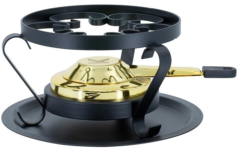 Kadastar Fondue-Rechaud Traditional Ø 16 cm Schwarz Kadastar Fondue-Rechaud Traditional Ø 16 cm Schwarz