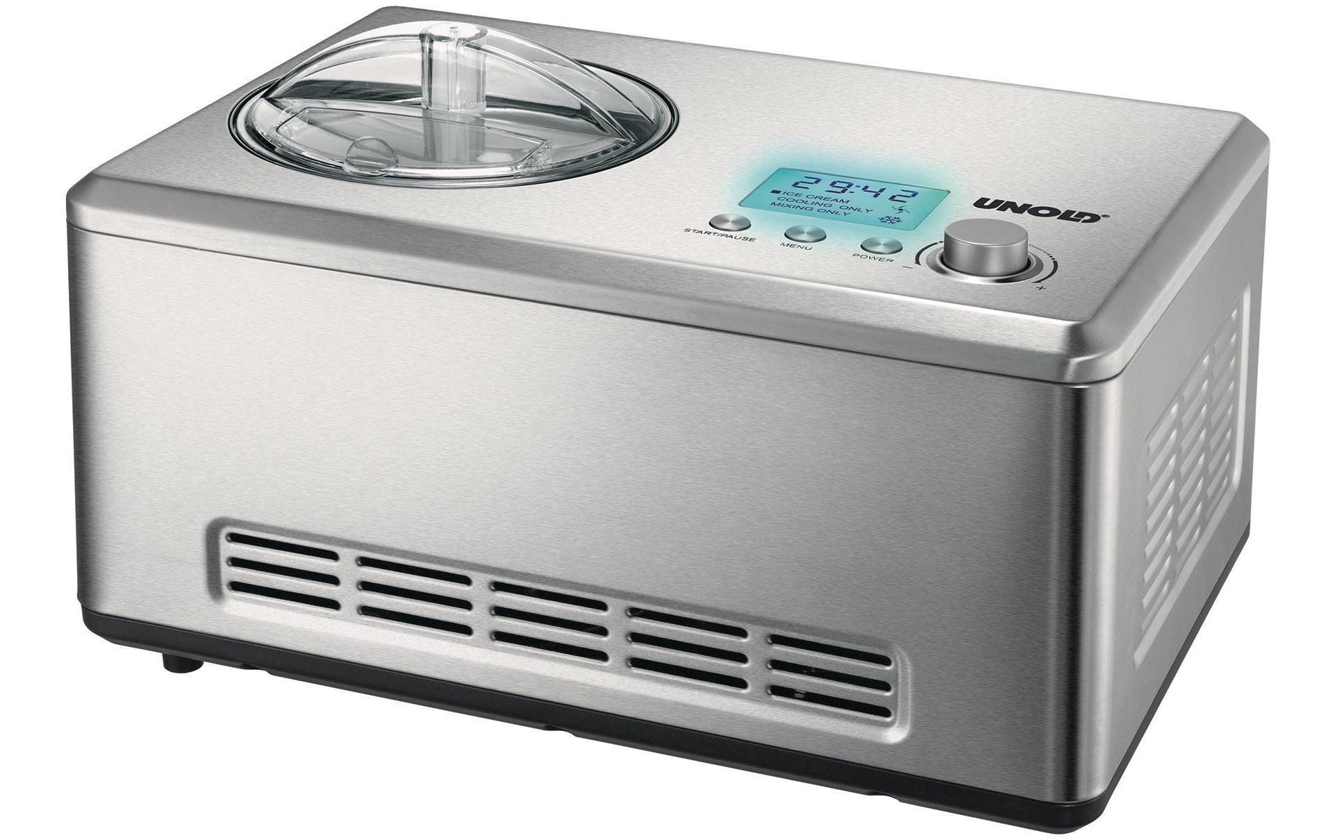 Unold Glacemaschine Nobile 2 l, Silber